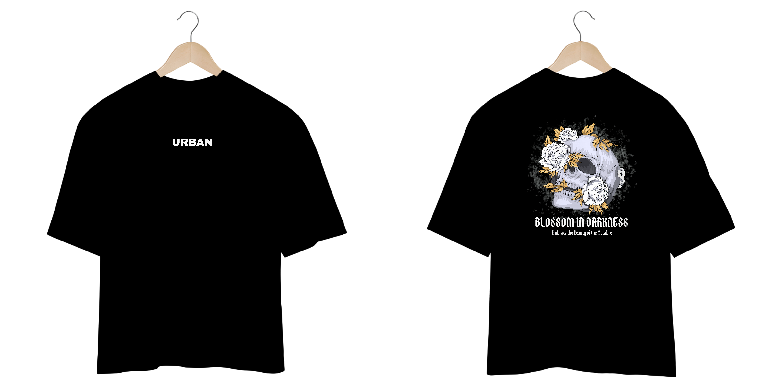 Nome do produto: Camiseta Skull of Darkness - Oversized