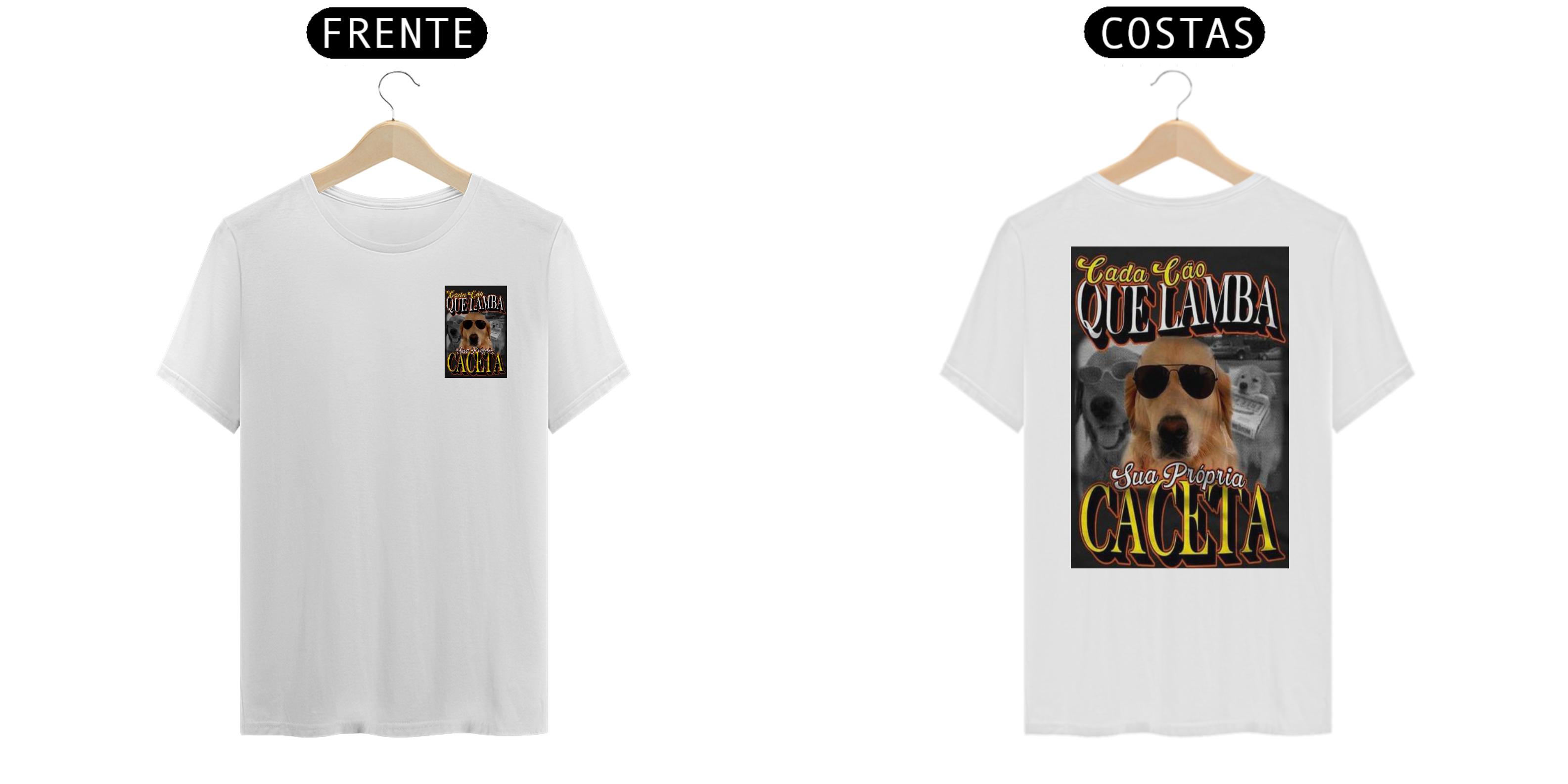 cada cachorro que lamba sua caceta