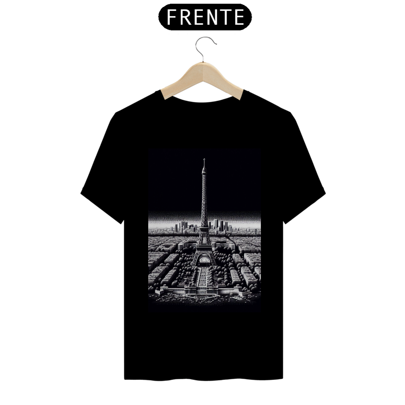 T-SHIRT PARIS 16 BITS