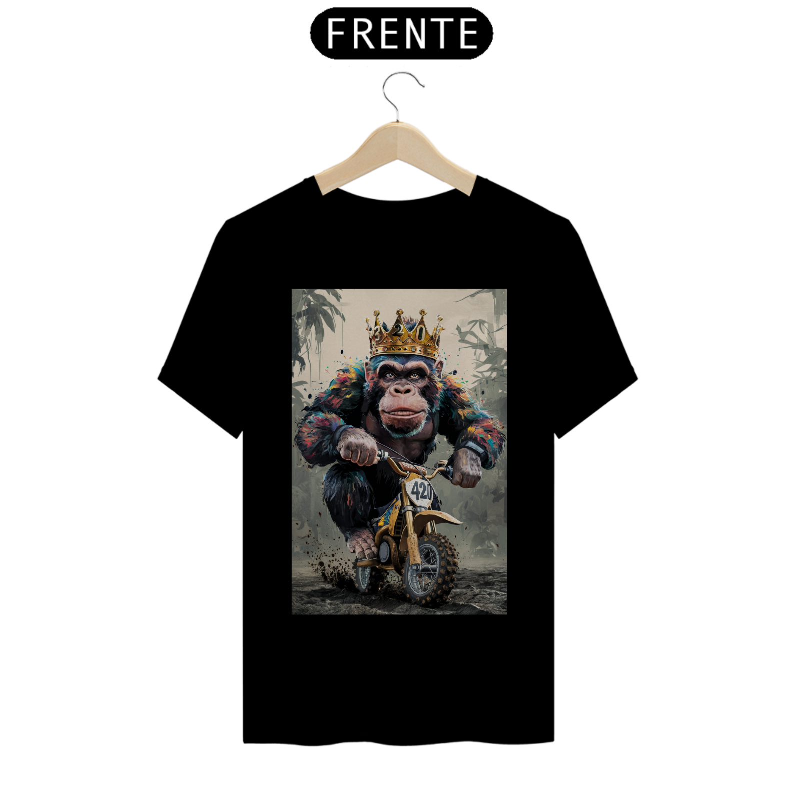 T - shirt  Donkey King W Style