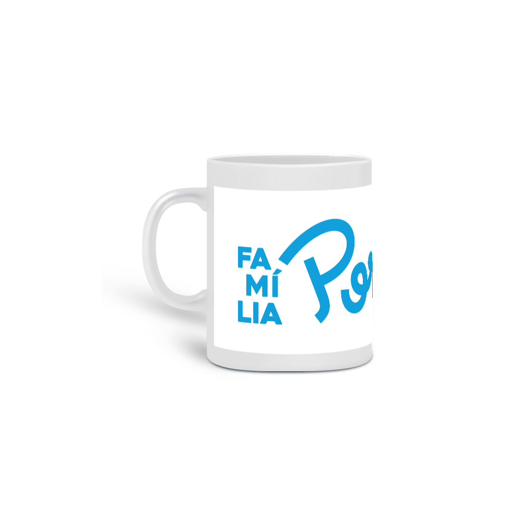 Caneca Família Porcides Branca