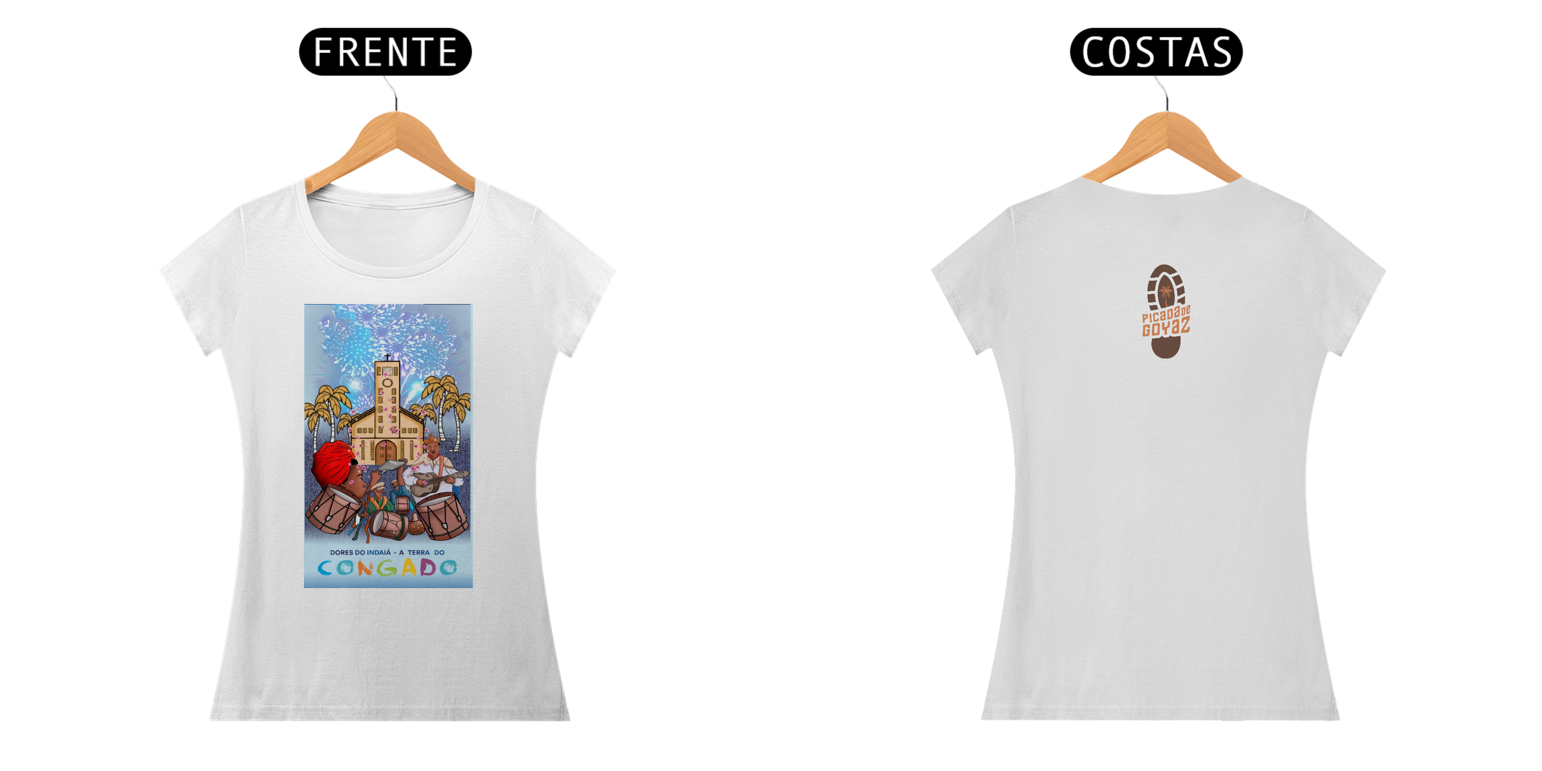 Camisa Fem Congada Dores PYGZ