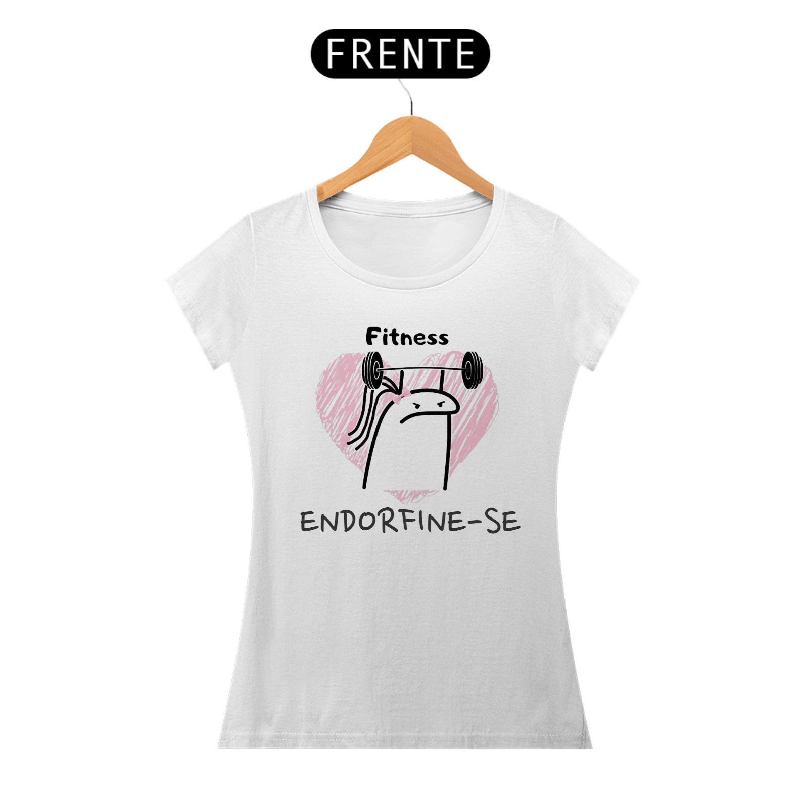 CAMISETA FEMININA ACADEMIA