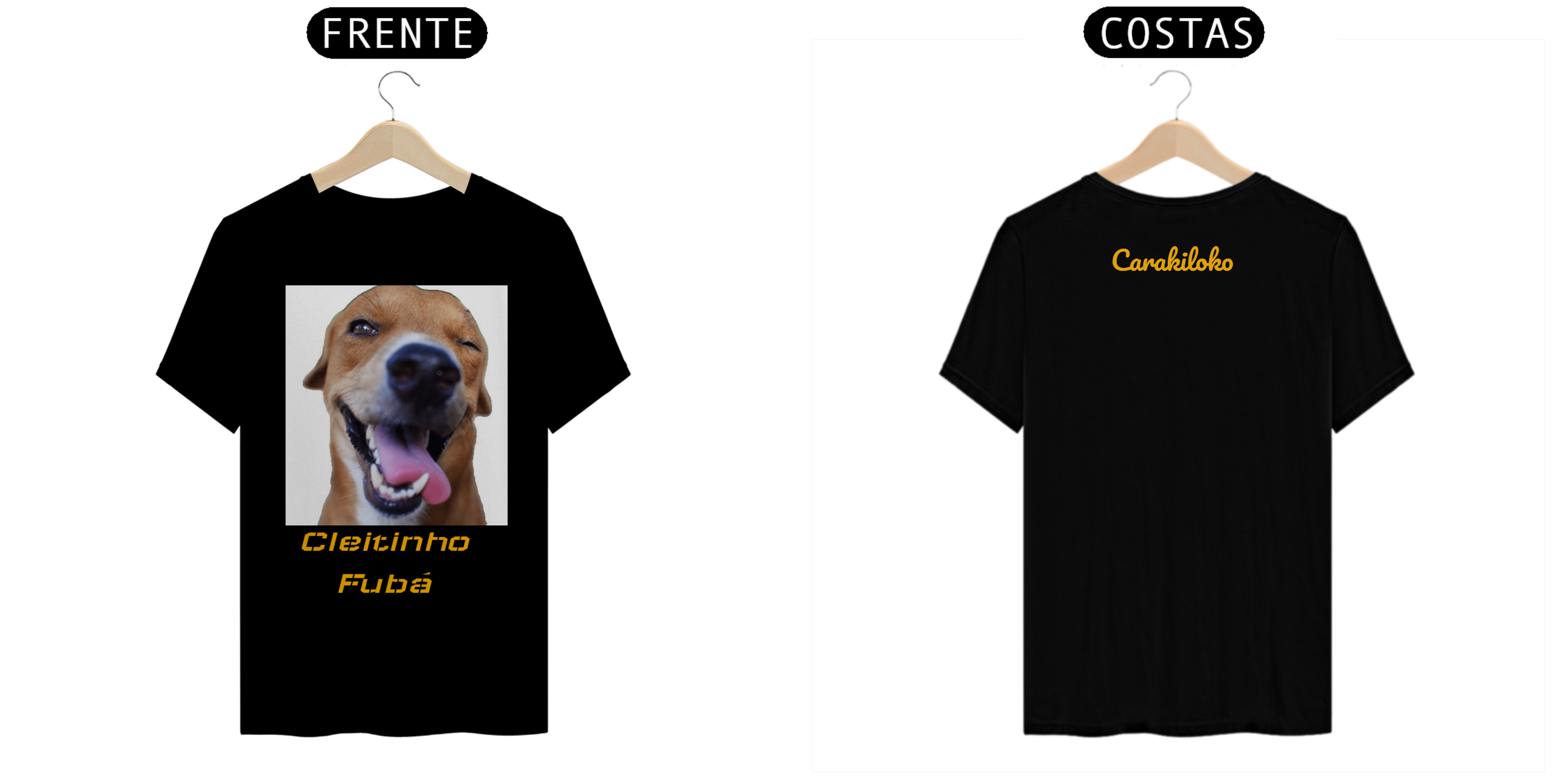 Nome do produto: Camisa Cleitinho Fubá