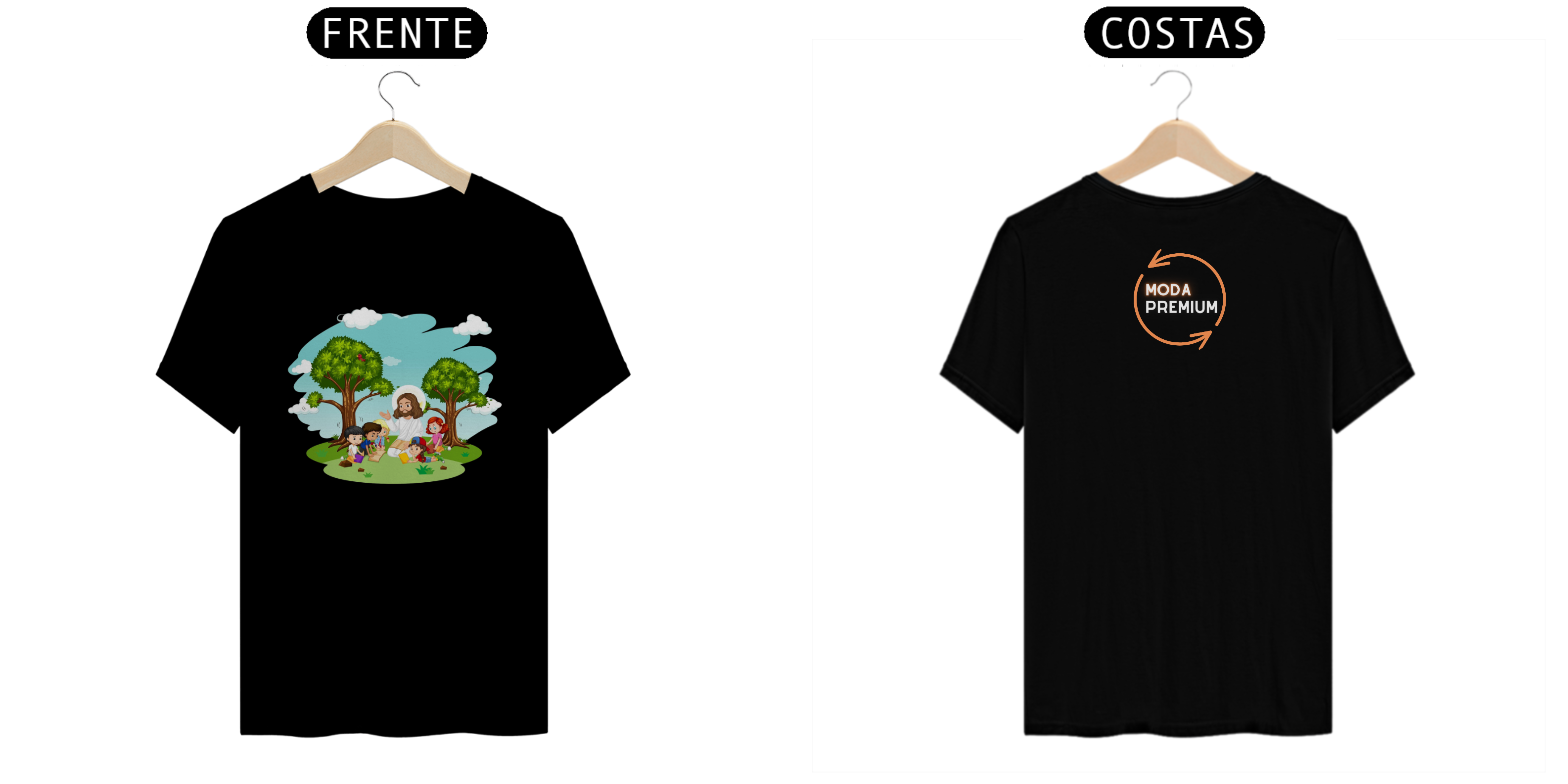 Nome do produto: Camiseta Infantil Cristã 