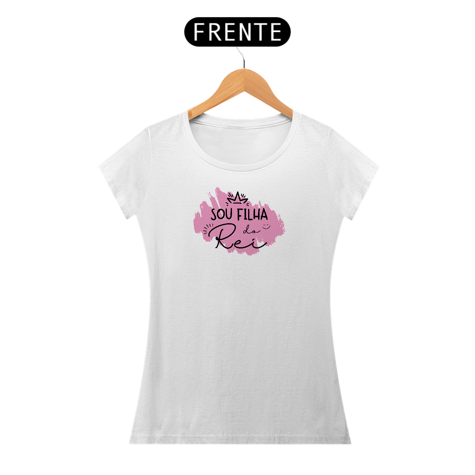 CAMISA BABY LONG QUALITY-FILHA DO REI