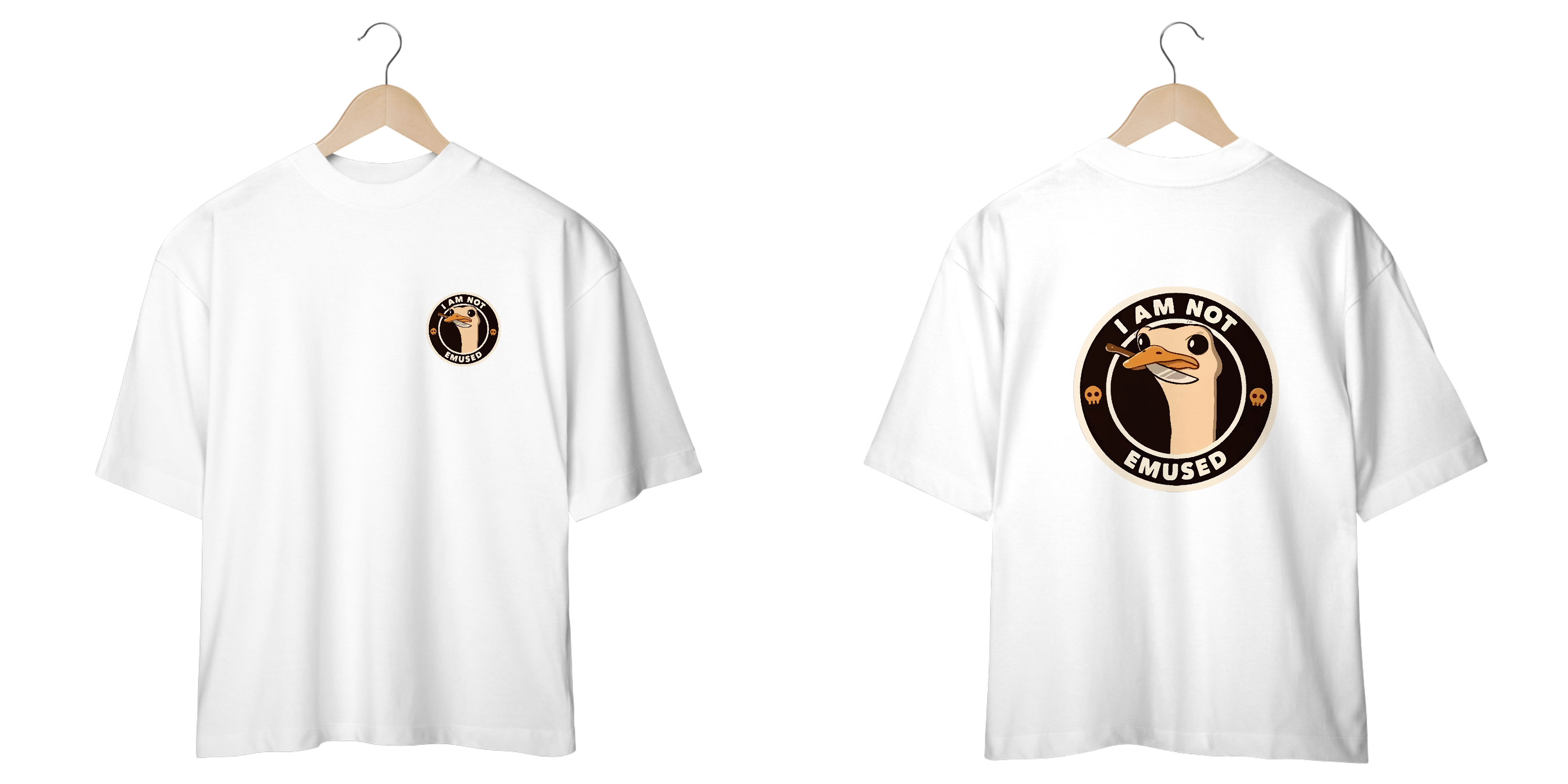 Camiseta i am not emused
