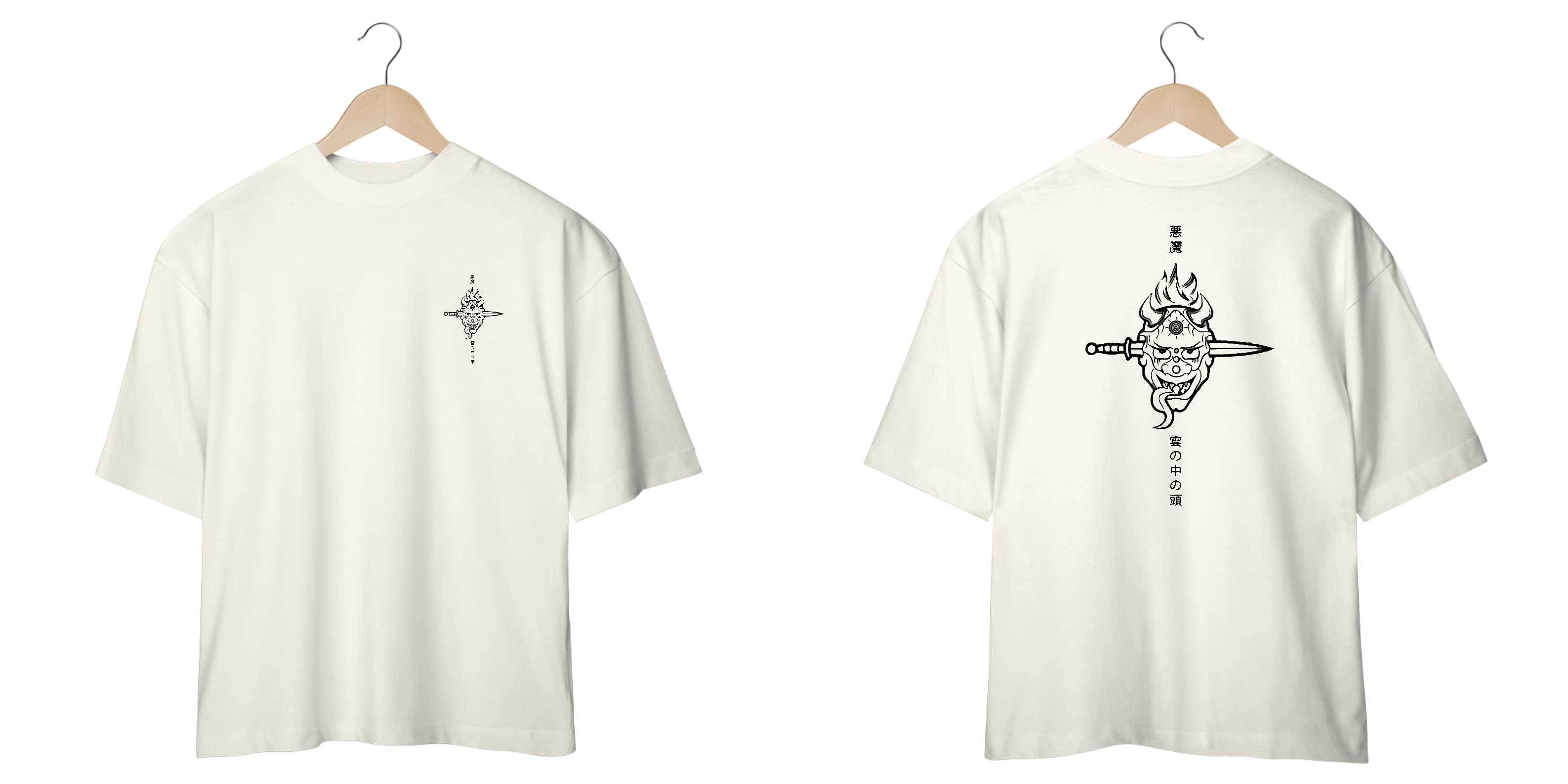 Camiseta Demônio japonês