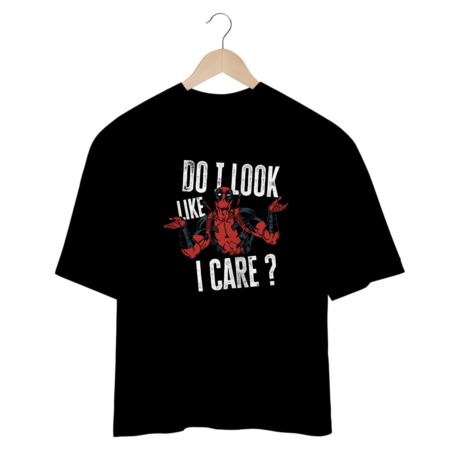 Camiseta Do i look I care? Deadpool