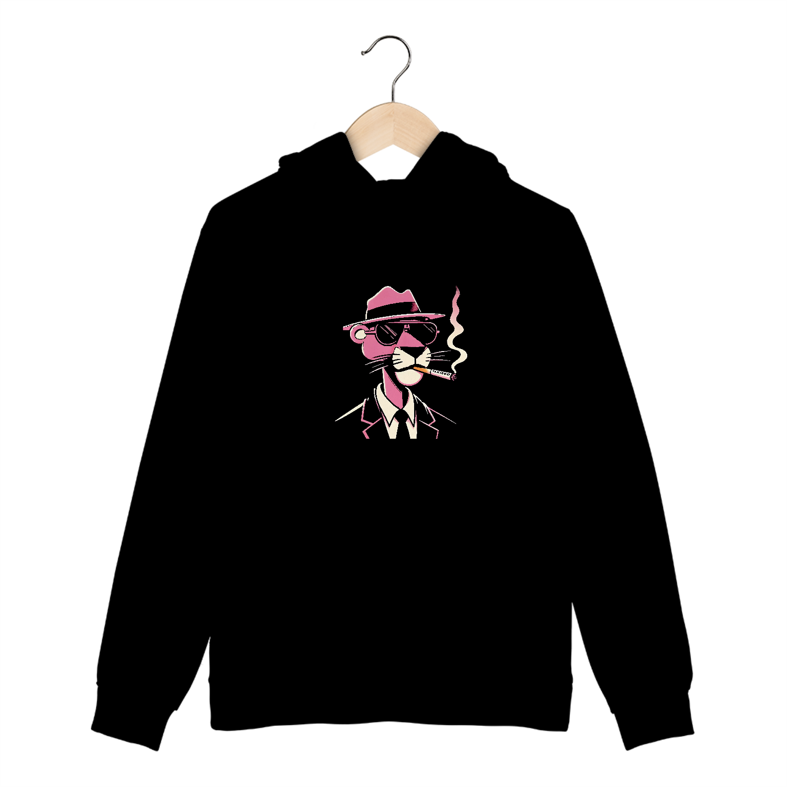 Moletom canguru, Pantera cor de rosa