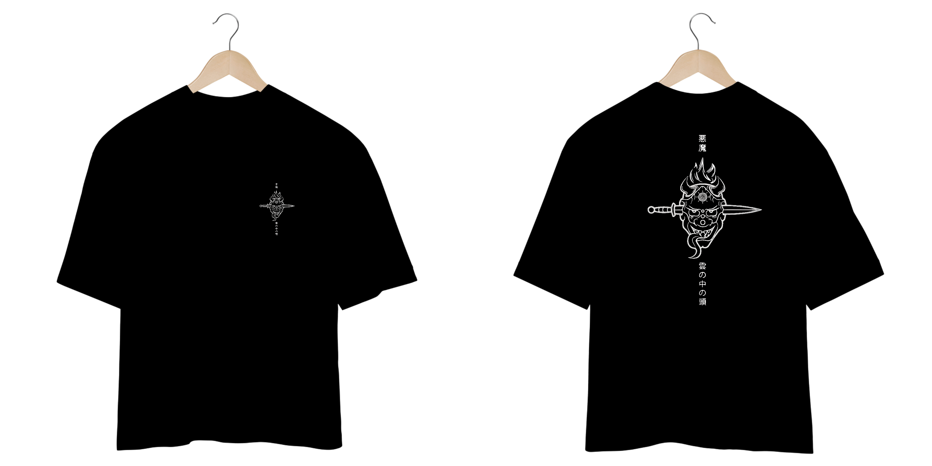Camiseta Demônio japonês