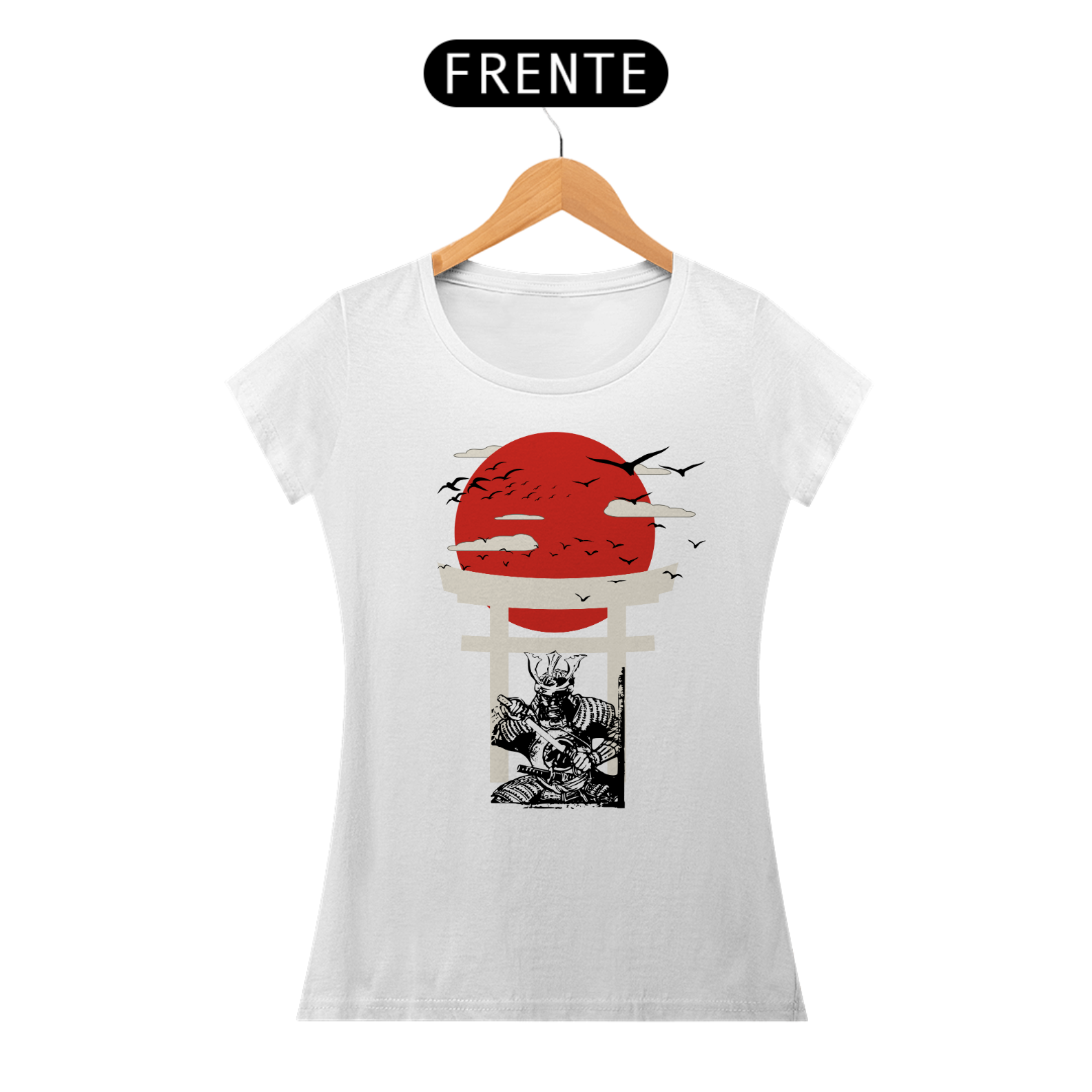 camisa bushido feminina