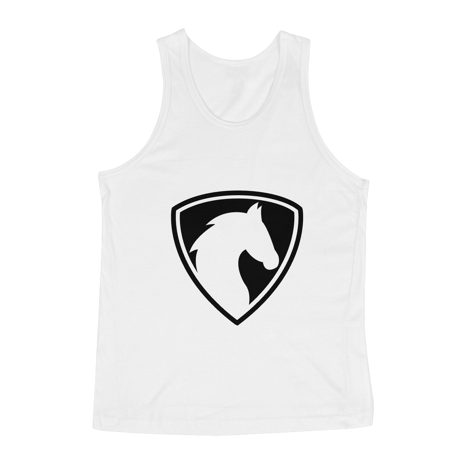 Regata branca e preto masculino quality