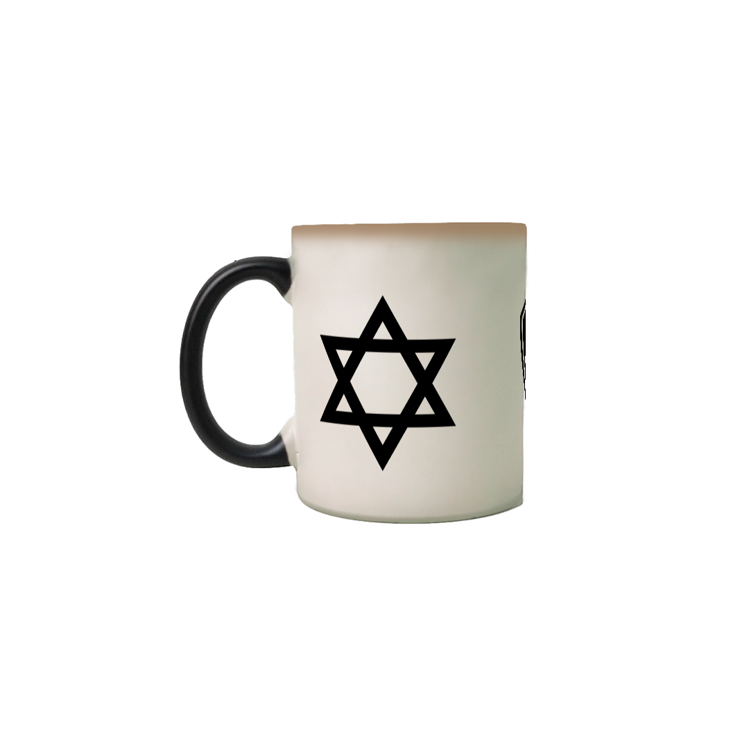 Xícara magica decorada