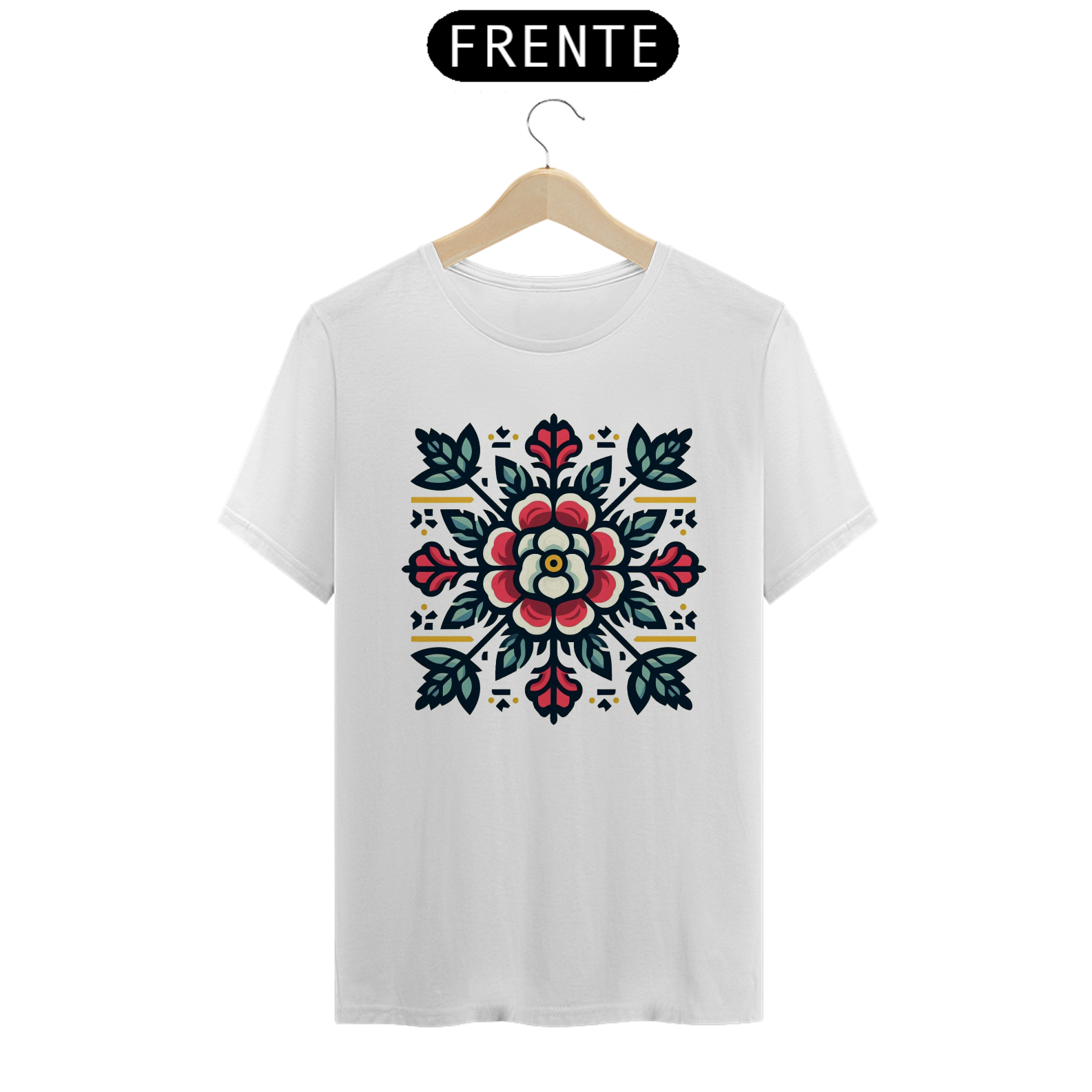 Camiseta - Tudor Rose - Ukrainian Art