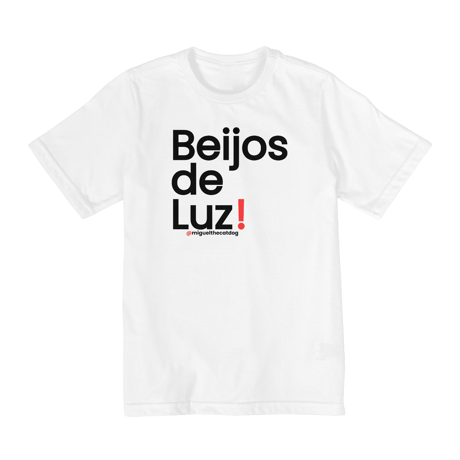 Camiseta Quality Infantil (10 A 14) - Beijos de Luz!