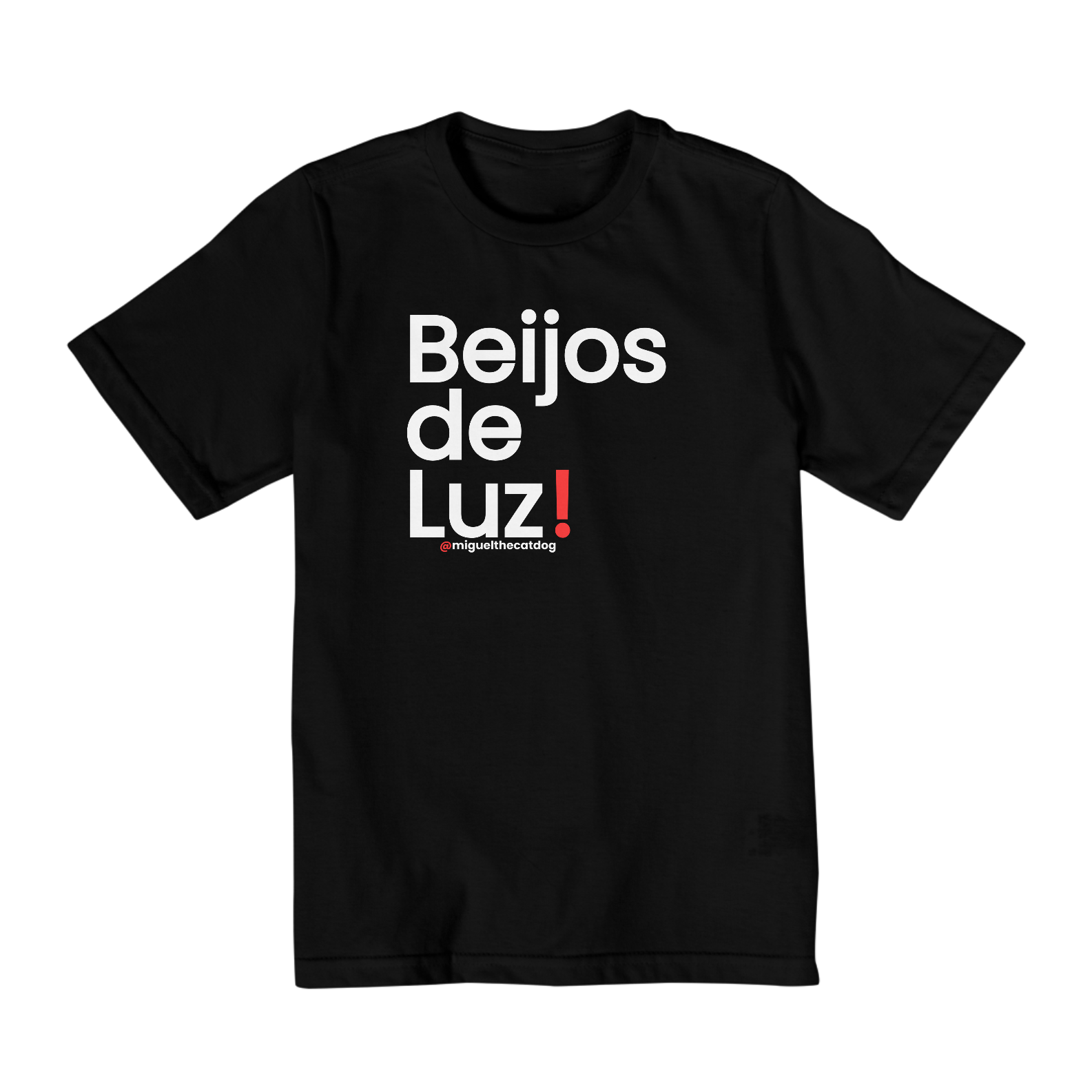 Camiseta Quality Infantil (10 A 14) - Beijos de Luz!