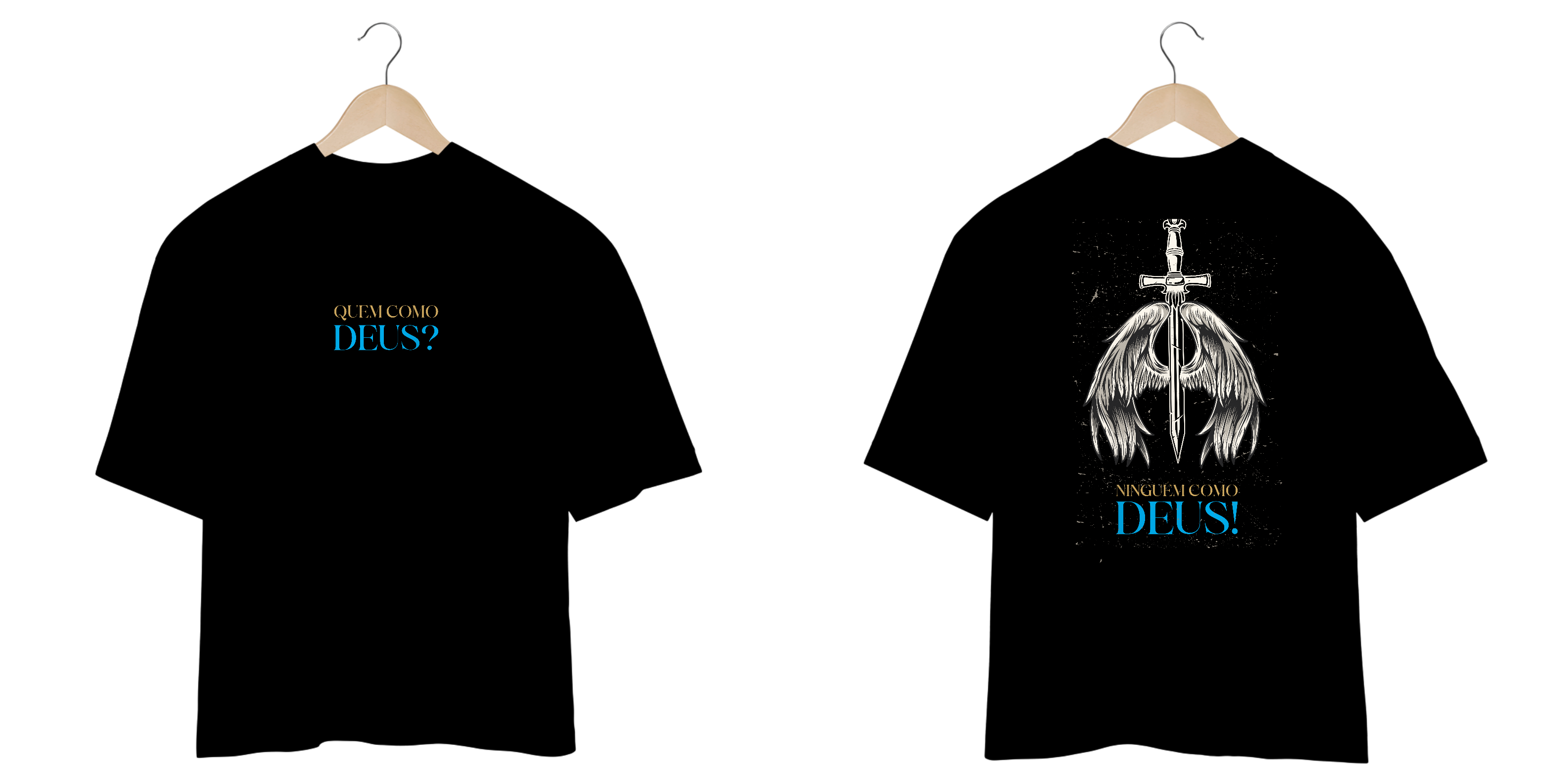 Nome do produto: Camiseta Oversized São Miguel Arcanjo