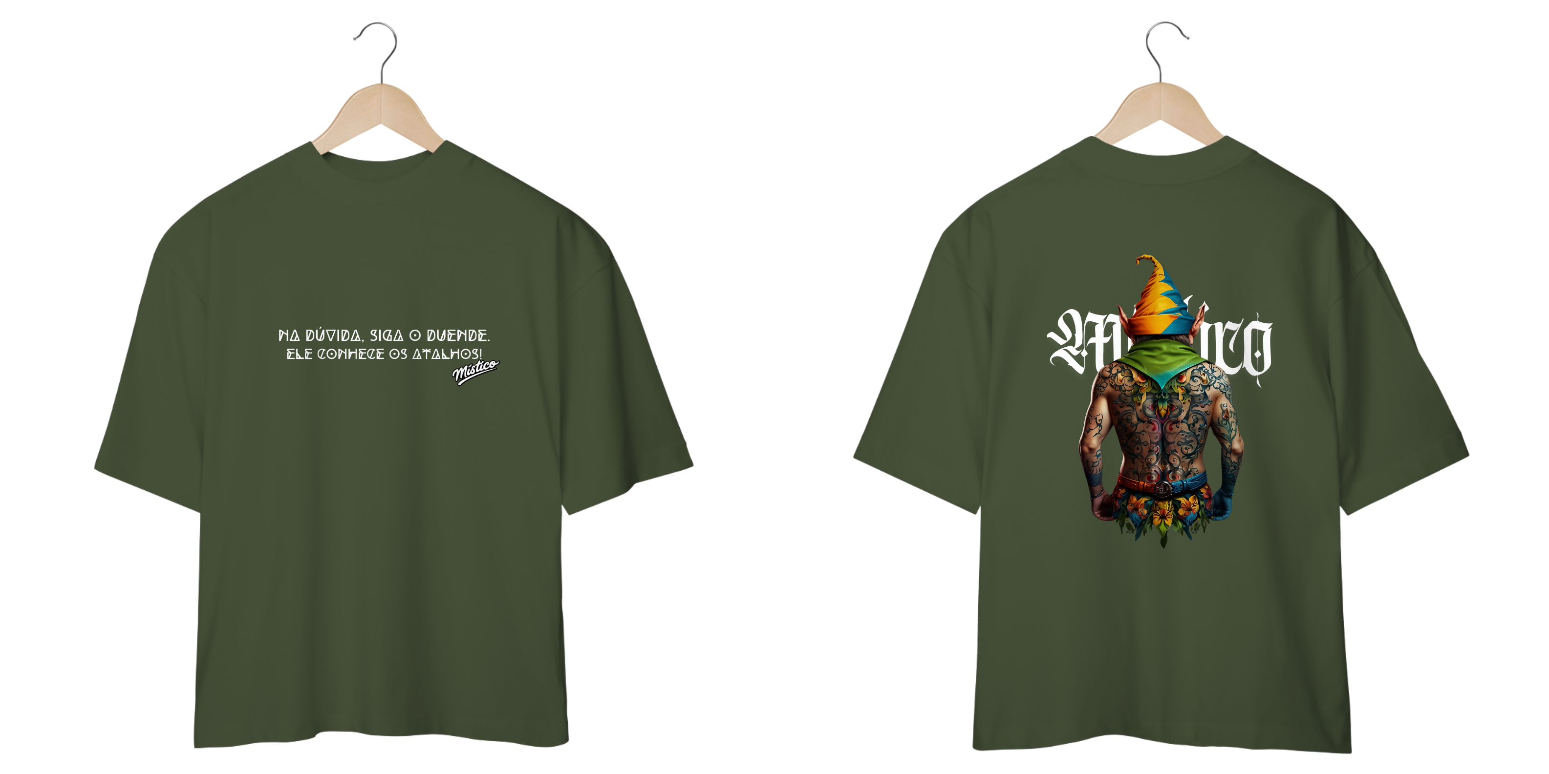 Camisa Oversized Siga o Duende