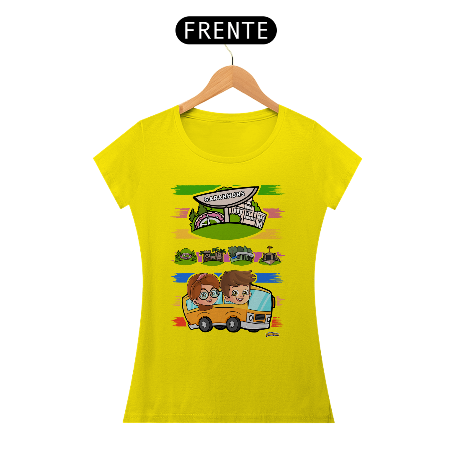 Camisa Baby Look - Conhecendo Garanhuns