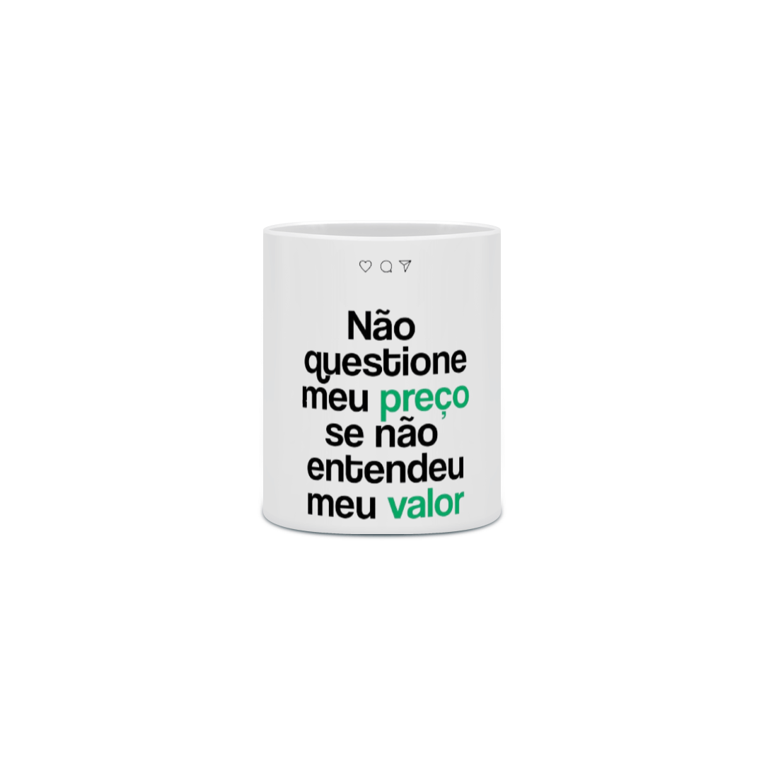 Nome do produto: Ceneca de Valor