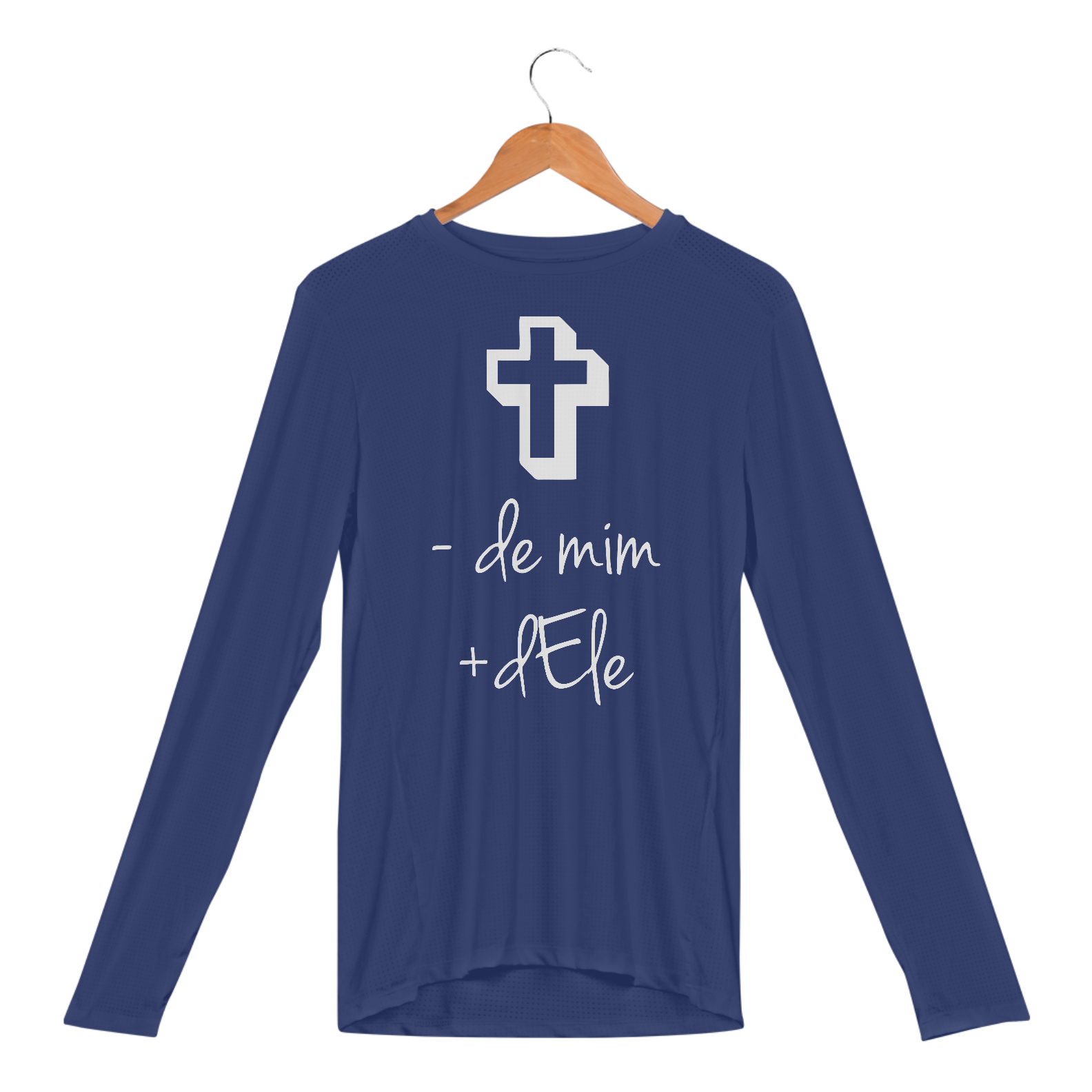 CAMISETA MANGA LONGA SPORT DRY UV | - DE MIM + DELE 