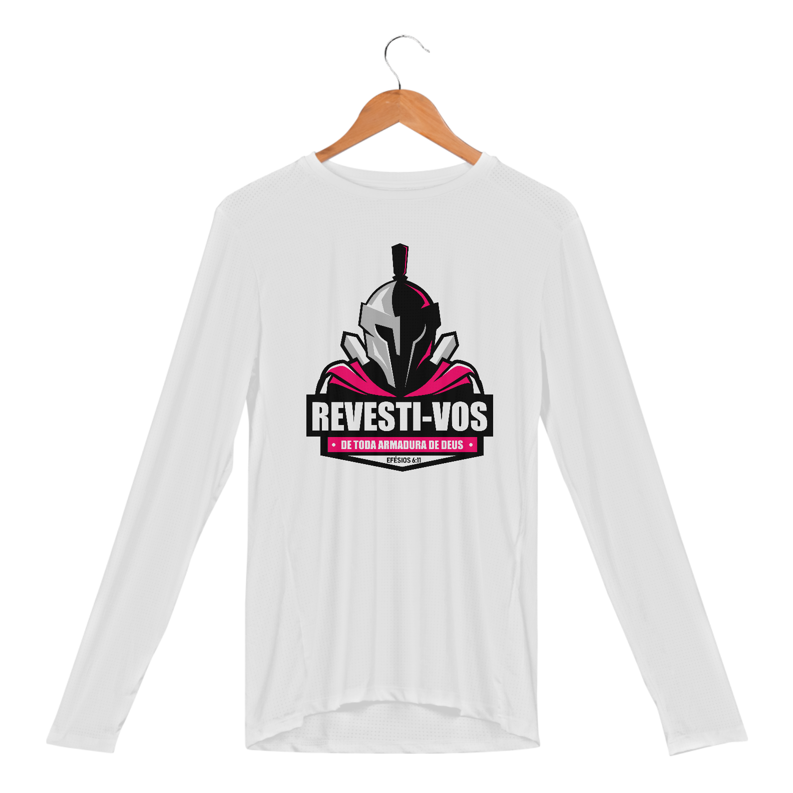 CAMISETA MANGA LONGA SPORT DRY UV | EFÉSIOS 6:11