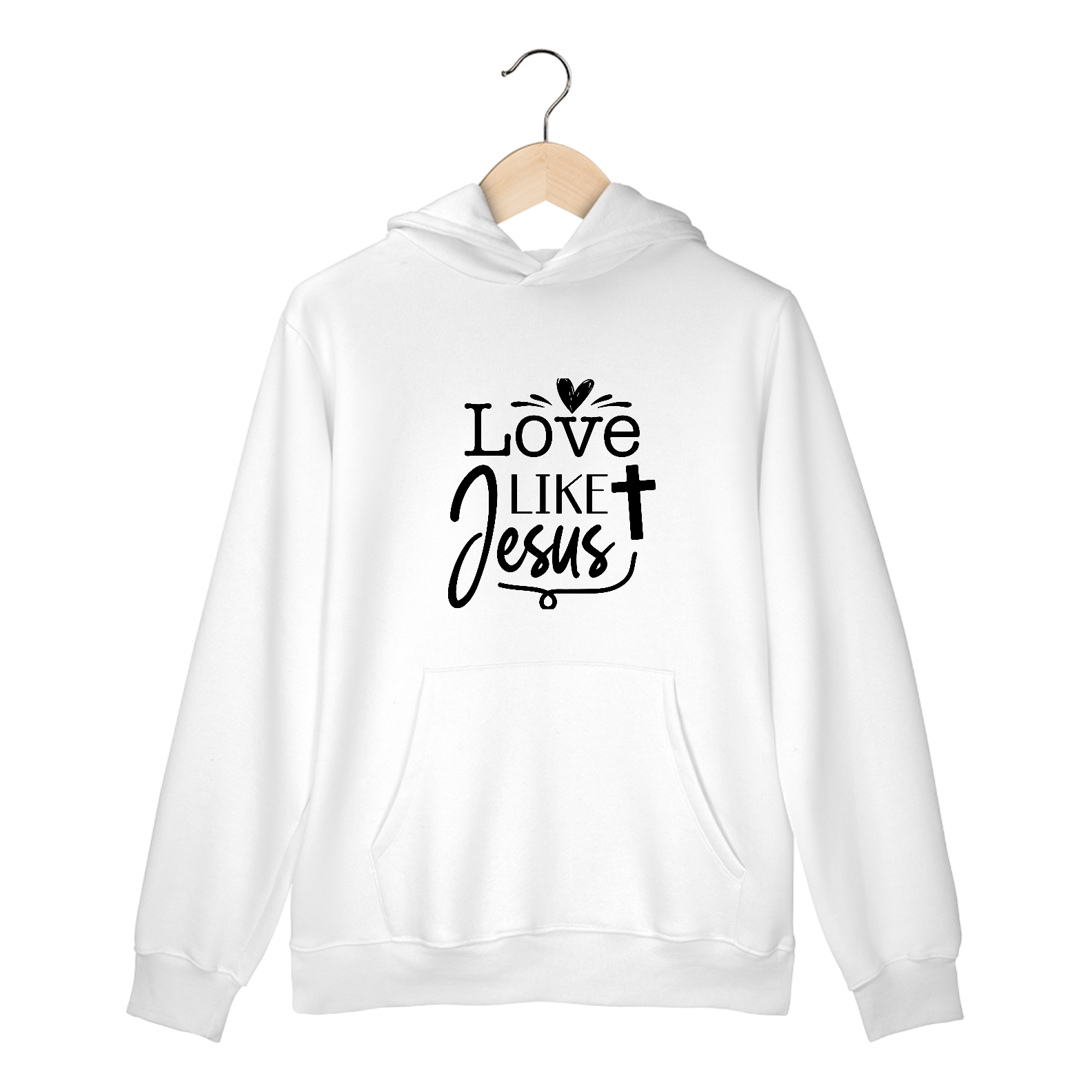 MOLETOM CANGURU | LOVE LIKE JESUS