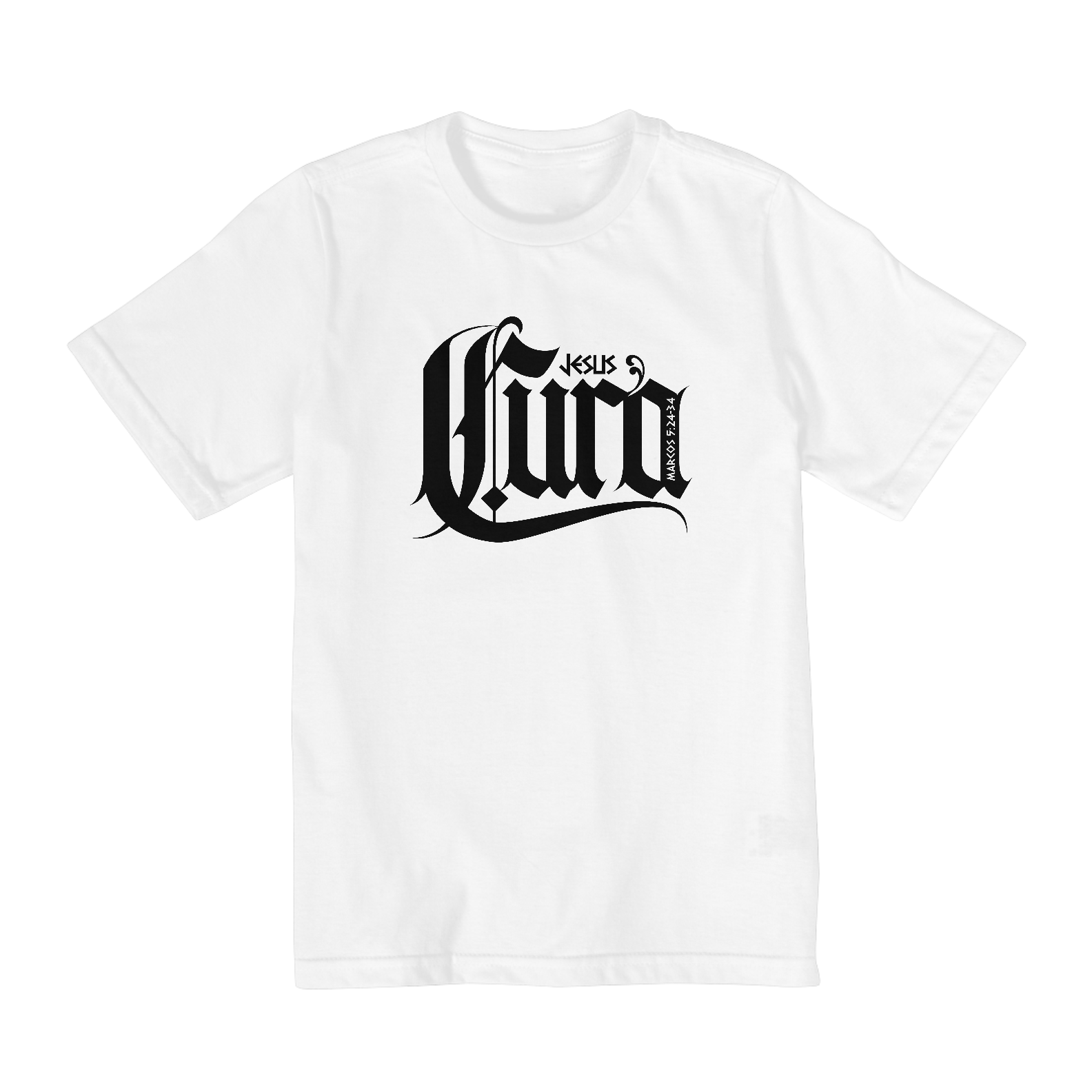 CAMISA QUALITY INFANTIL 2 A 8 | JESUS CURA 1