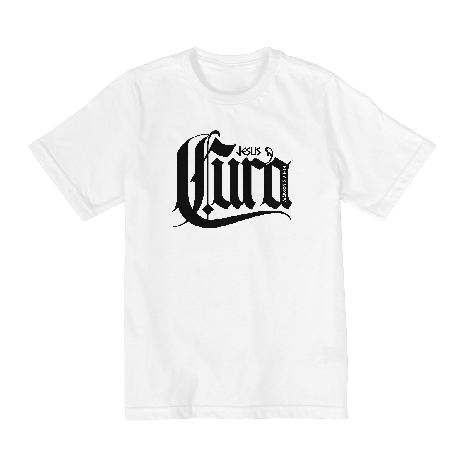 CAMISA QUALITY INFANTIL 10 A 14 | JESUS CURA 1