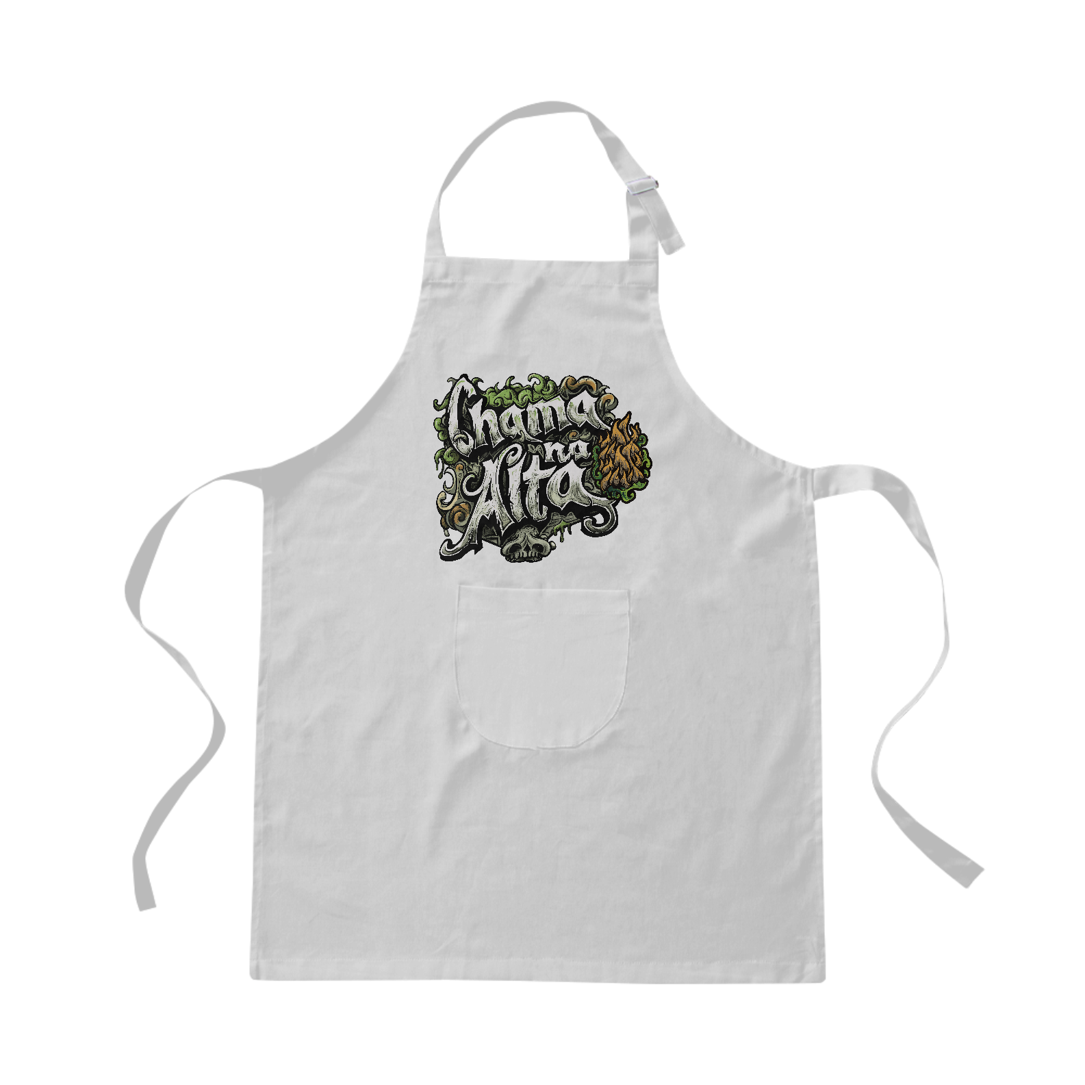 Avental Chama na Alta