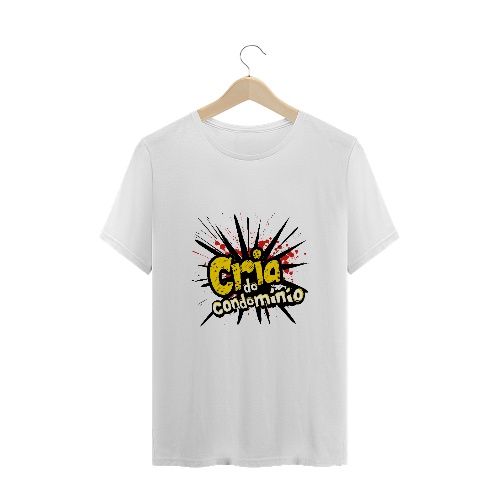 Camiseta Plus Size Cria do Condomínio