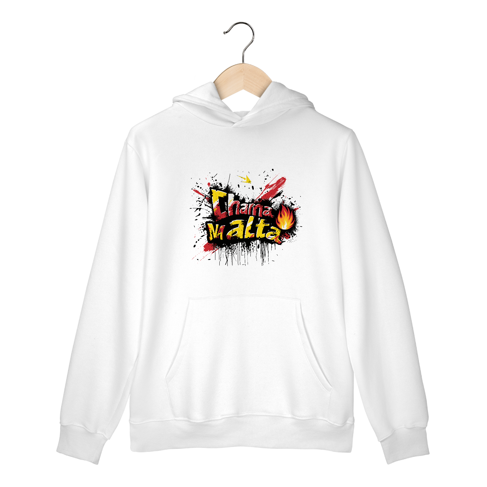 Moletom Canguru Chama na Alta - Fire