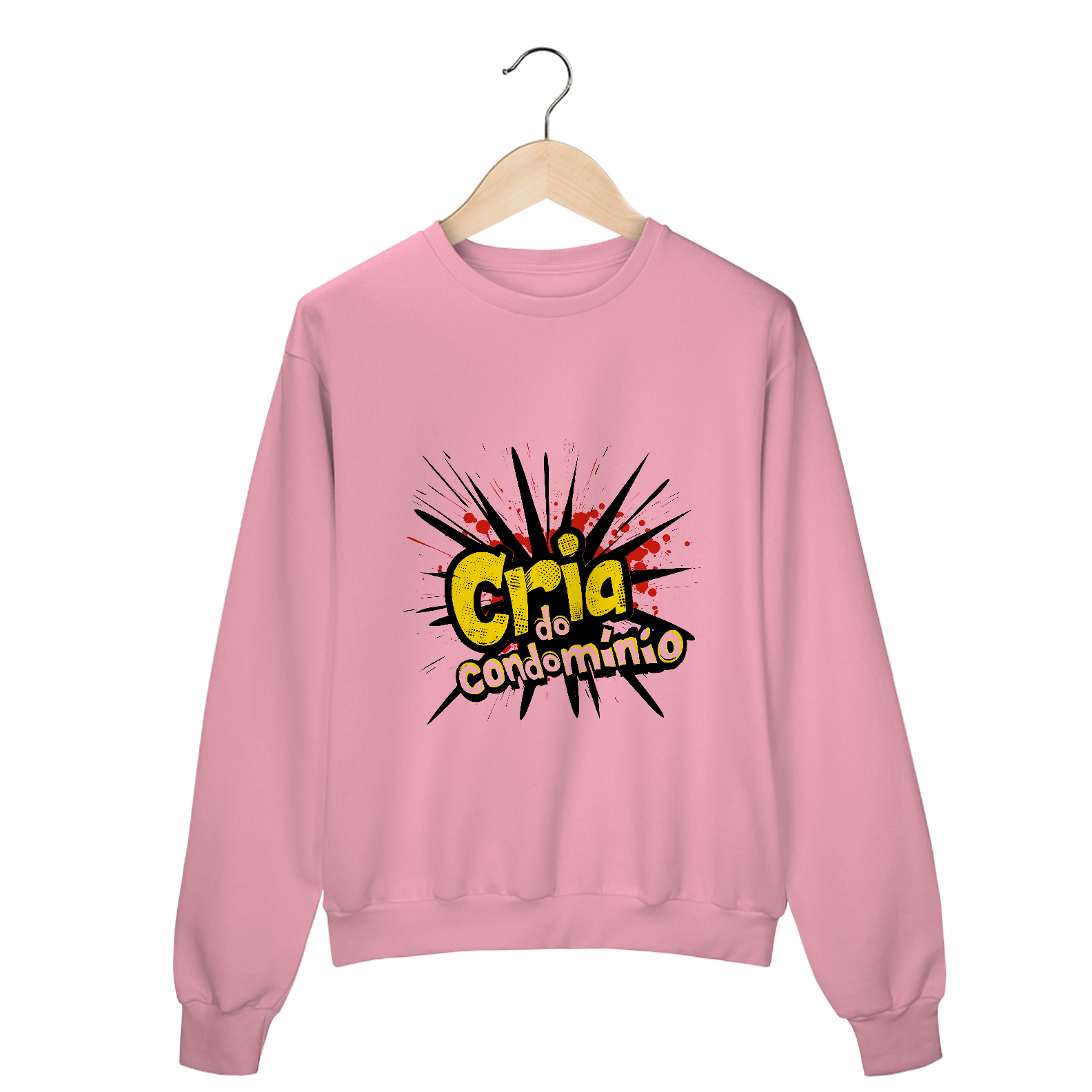 Moletom Fechado Neon Cria do Condomínio