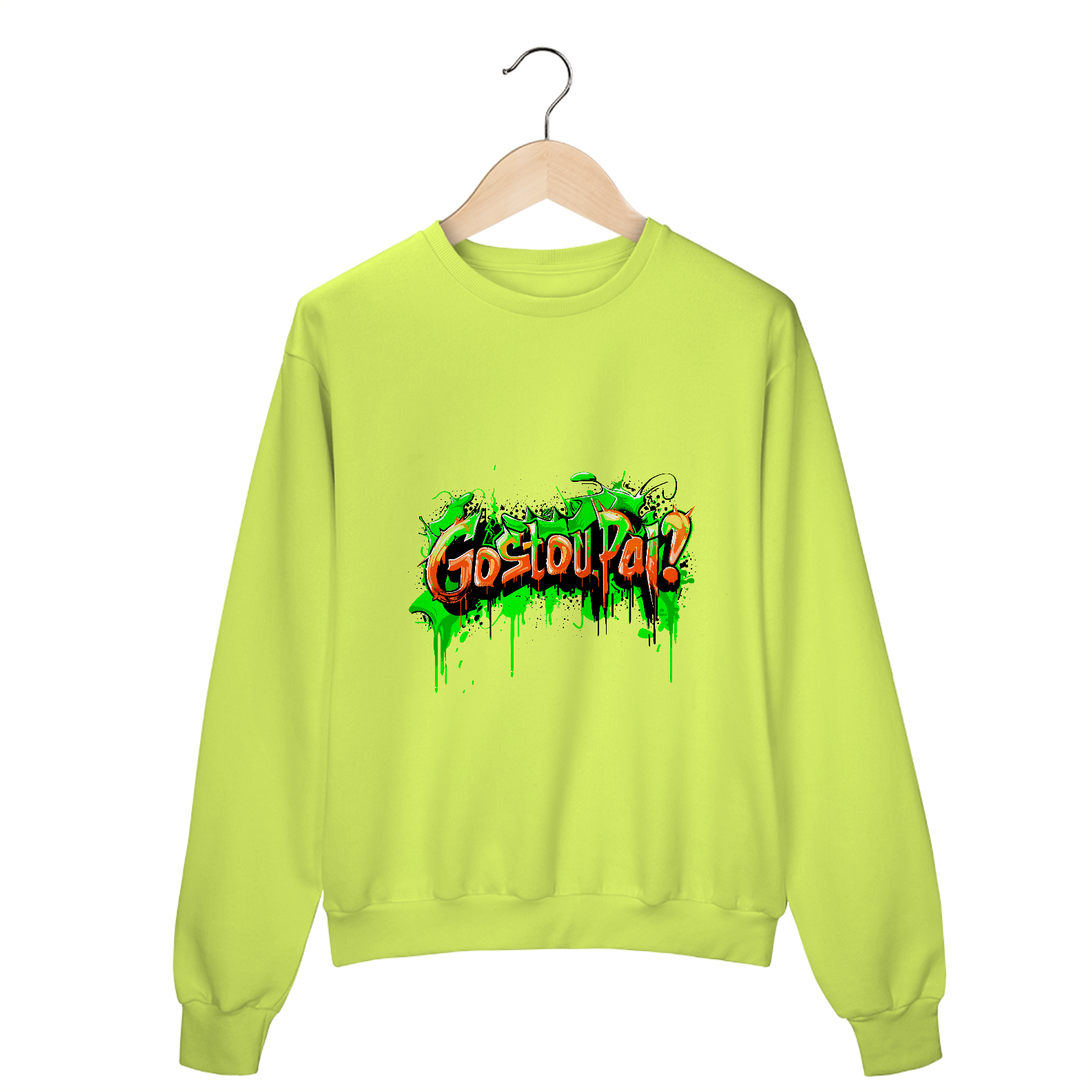 Moletom Fechado Neon Gostou, pai?