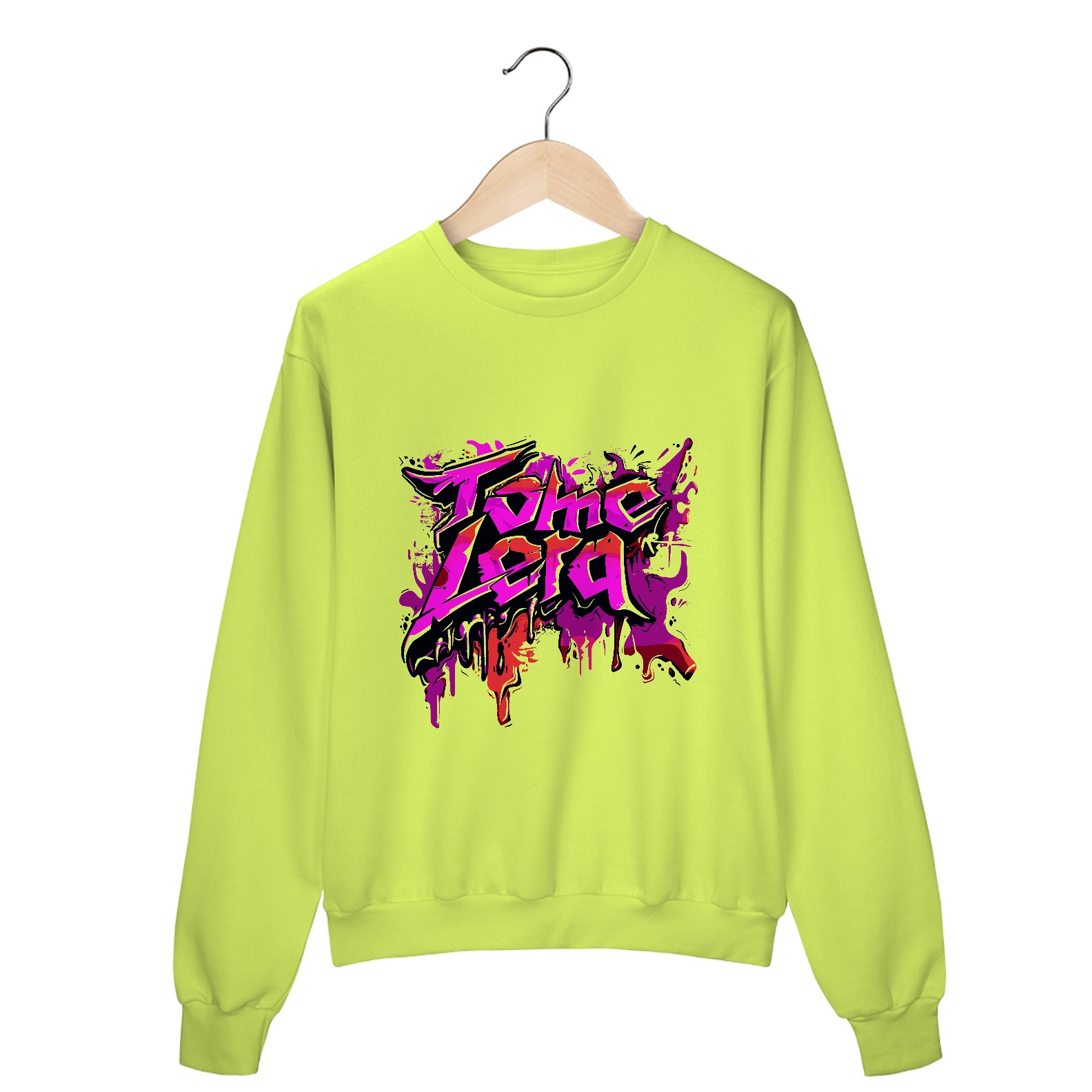 Moletom Fechado Neon Tome Lera - Free Style