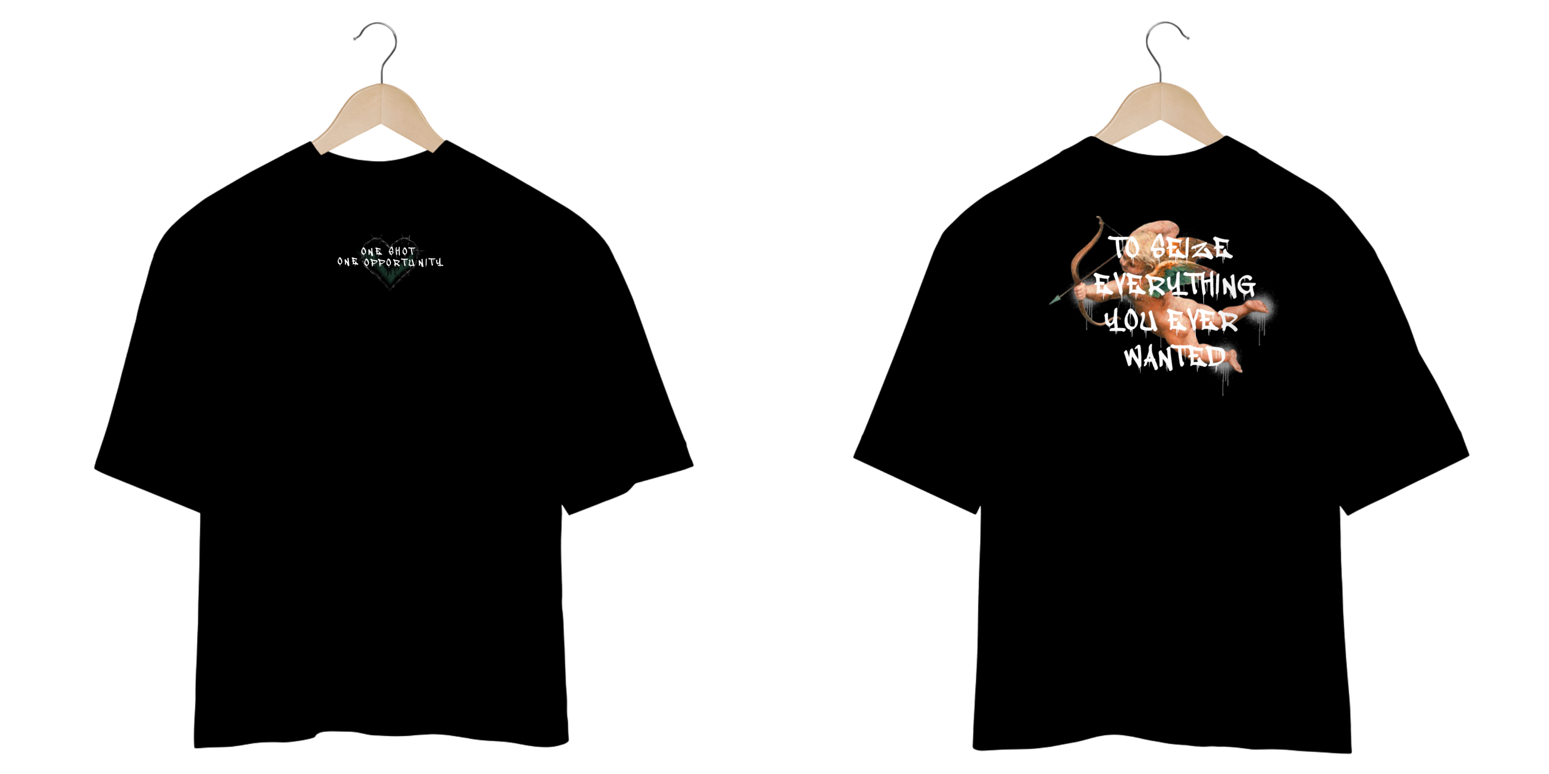 Once in a Lifetime - Camiseta Oversized (Black)