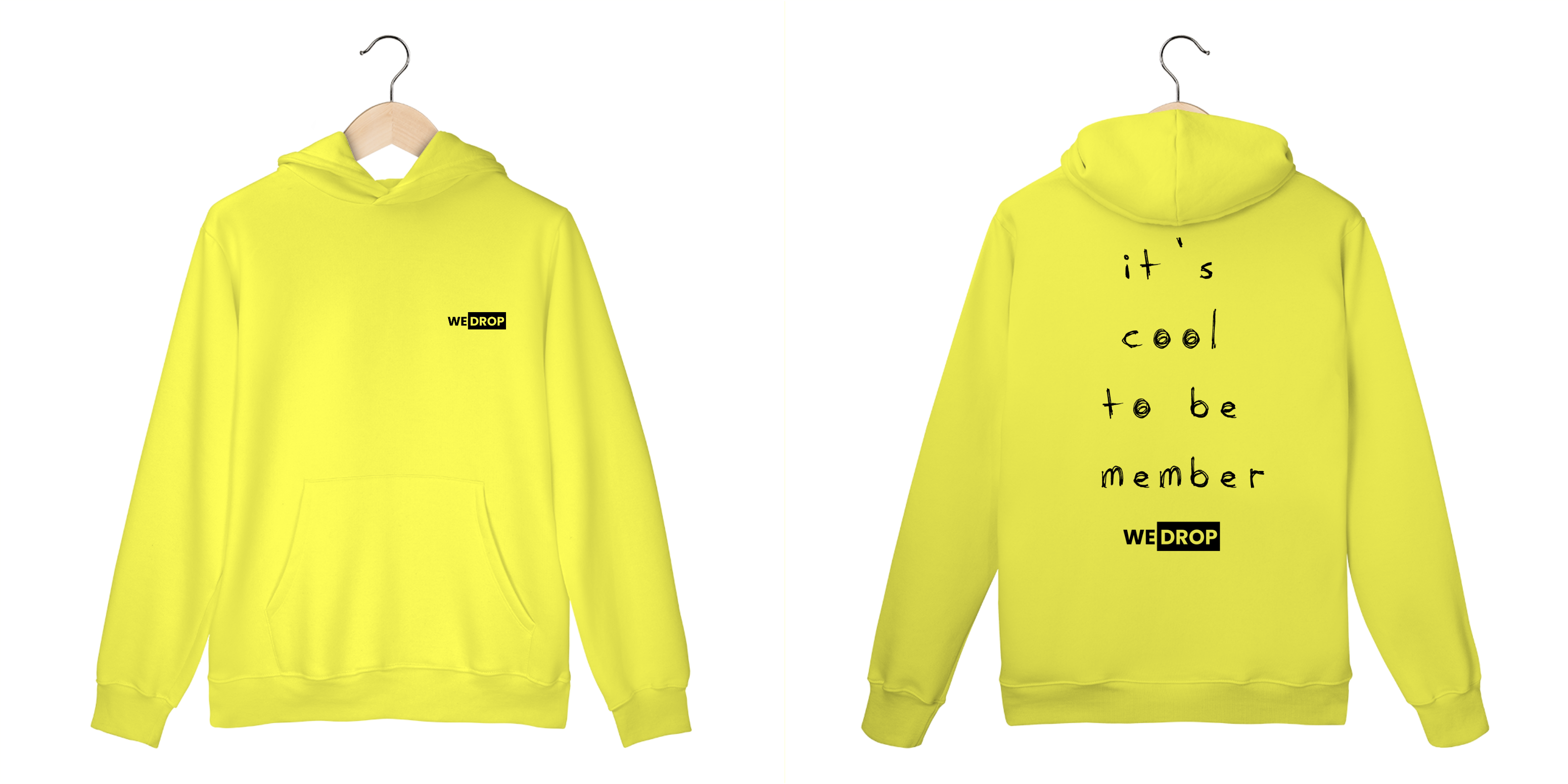 Moletom Canguru - It's cool to be member WeDrop - Unissex