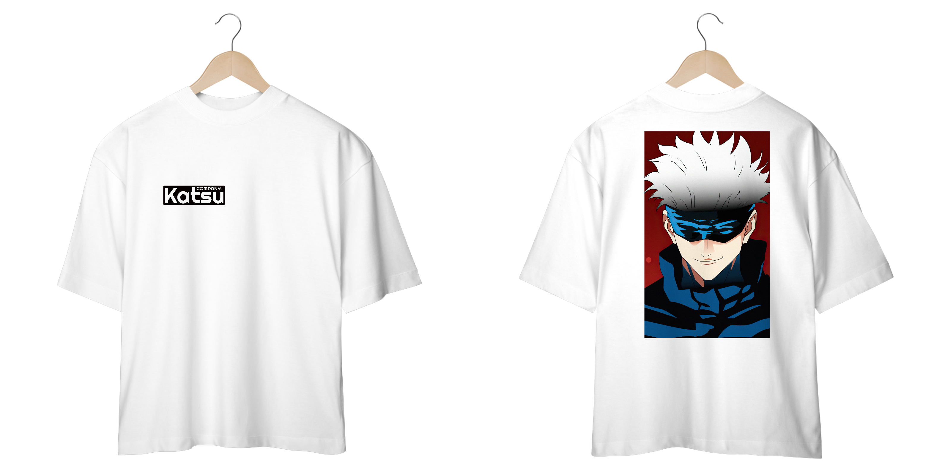 Camiseta Oversized Jujutsu Kaiser Satoru Gojo KC01