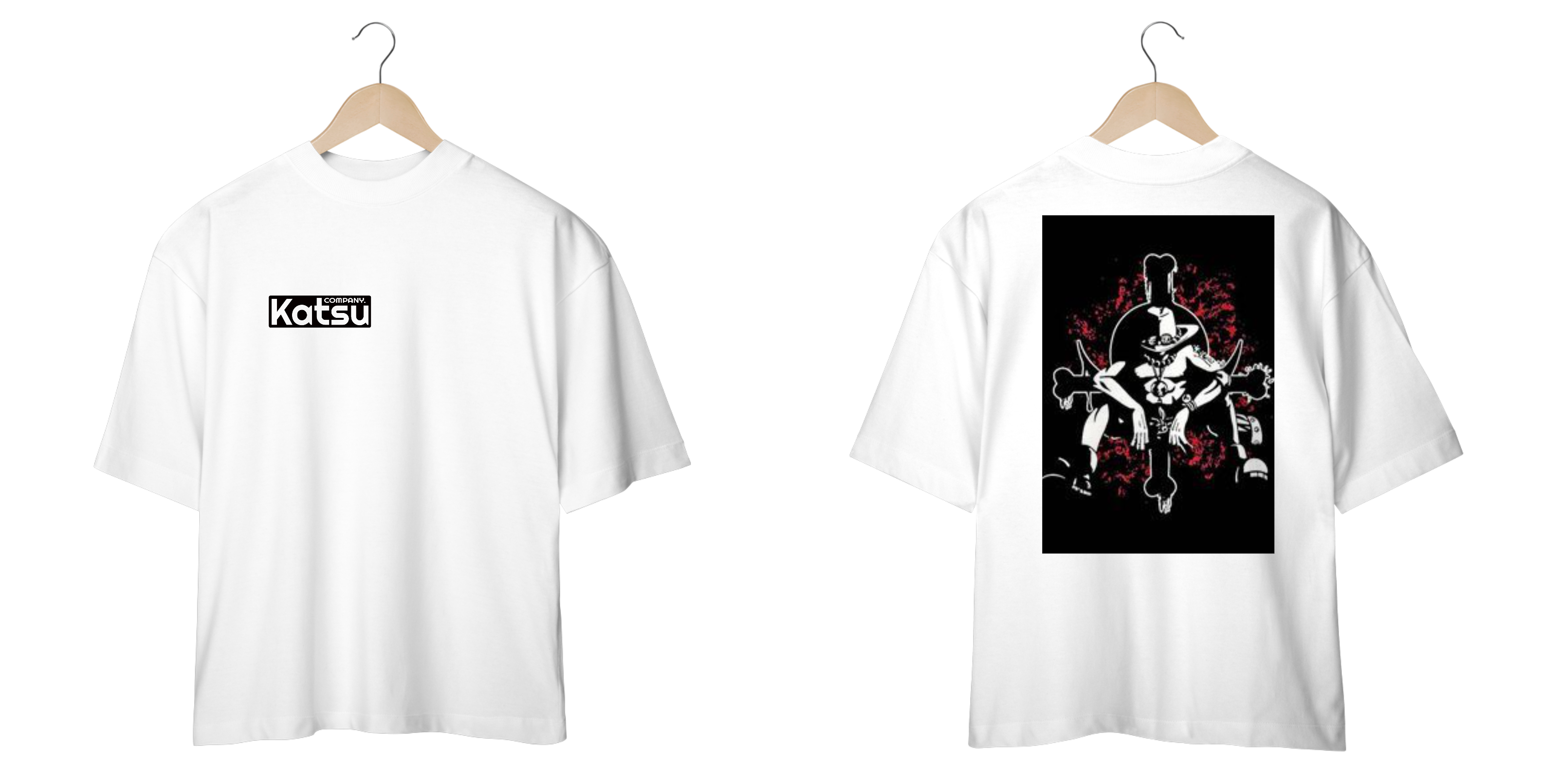 Camiseta Oversized One Piece Ace KC05