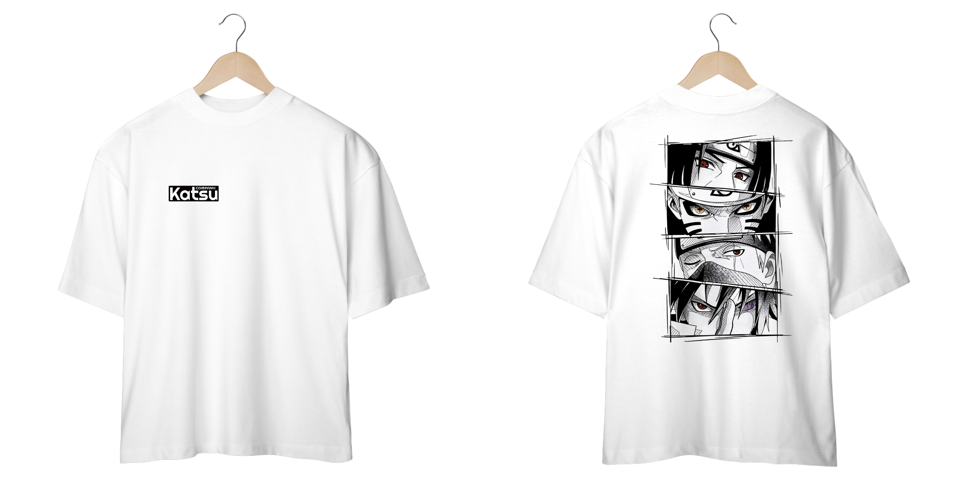 Camiseta Oversized Naruto Shippuden KC04