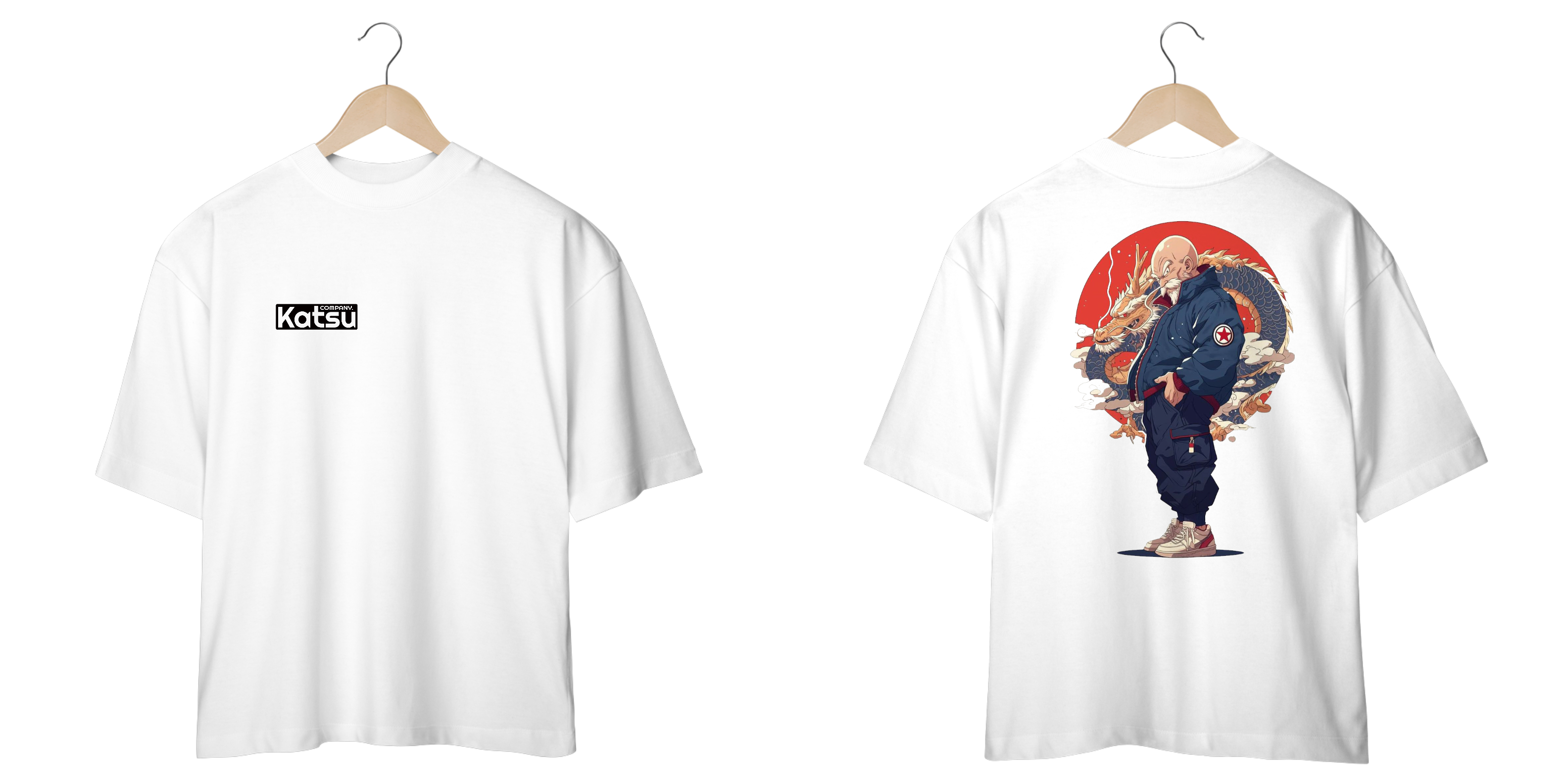 Camiseta Oversized Dragon Ball Z Mr Kami KC09