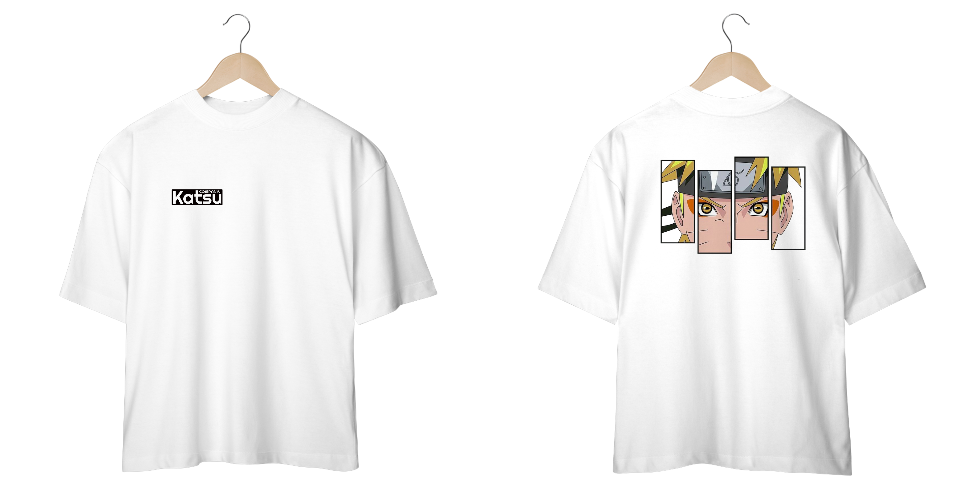 Camiseta Oversized Naruto Shippuden Naruto