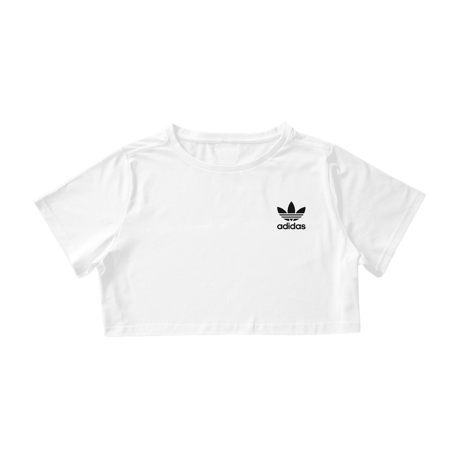 camisa cropped adidas