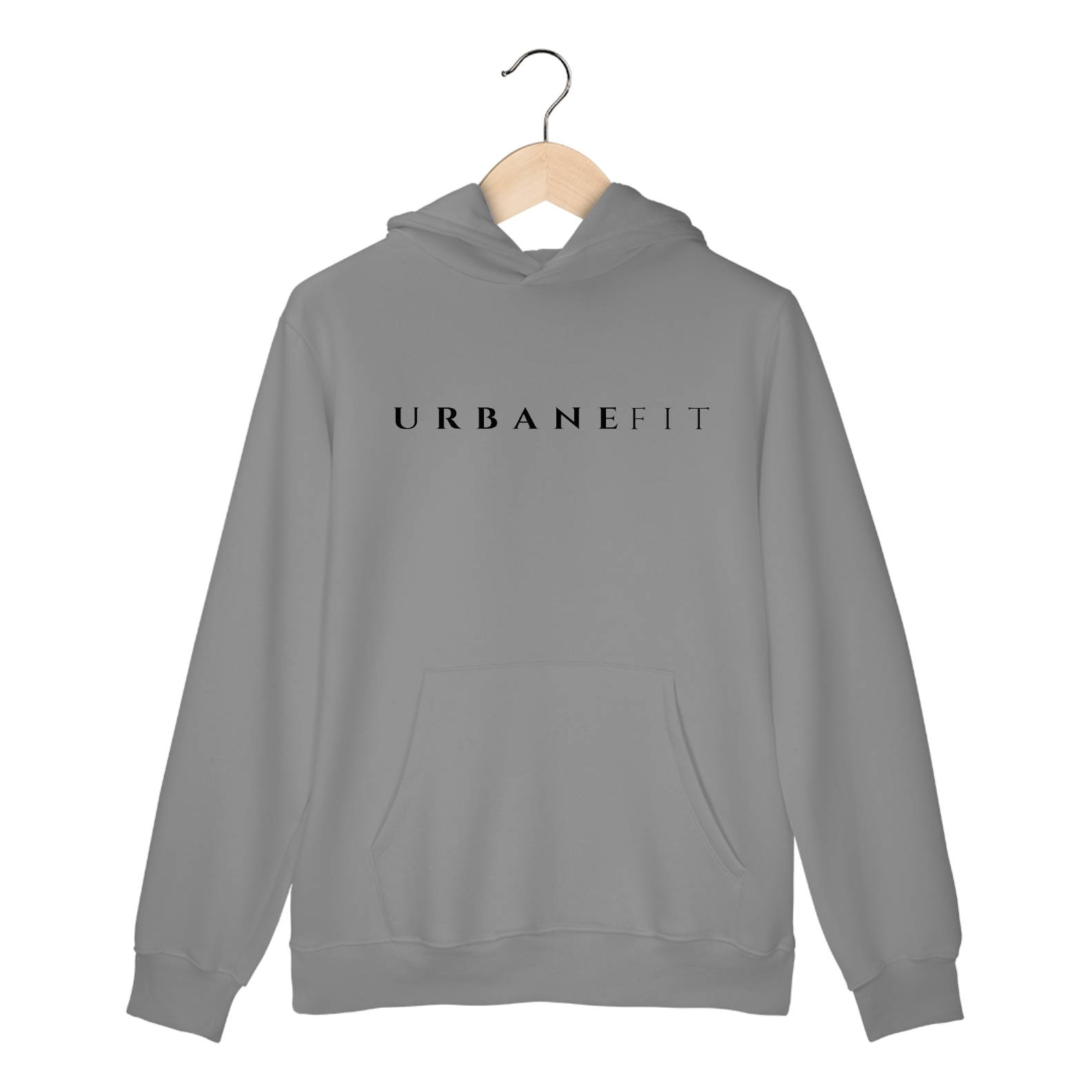 moletom canguru Urbanefit LUXO BLACK