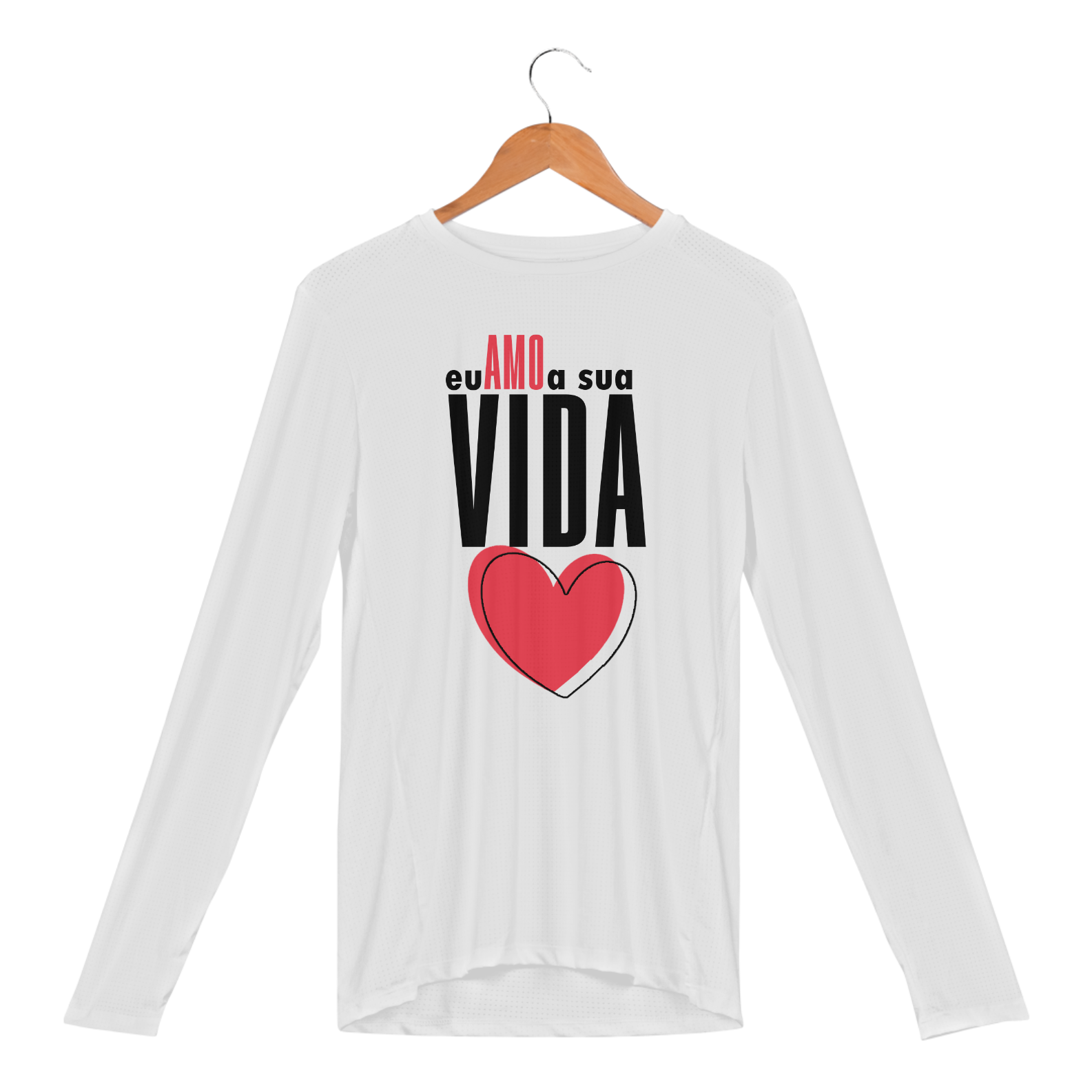 Camiseta UV - Eu amo sua vida