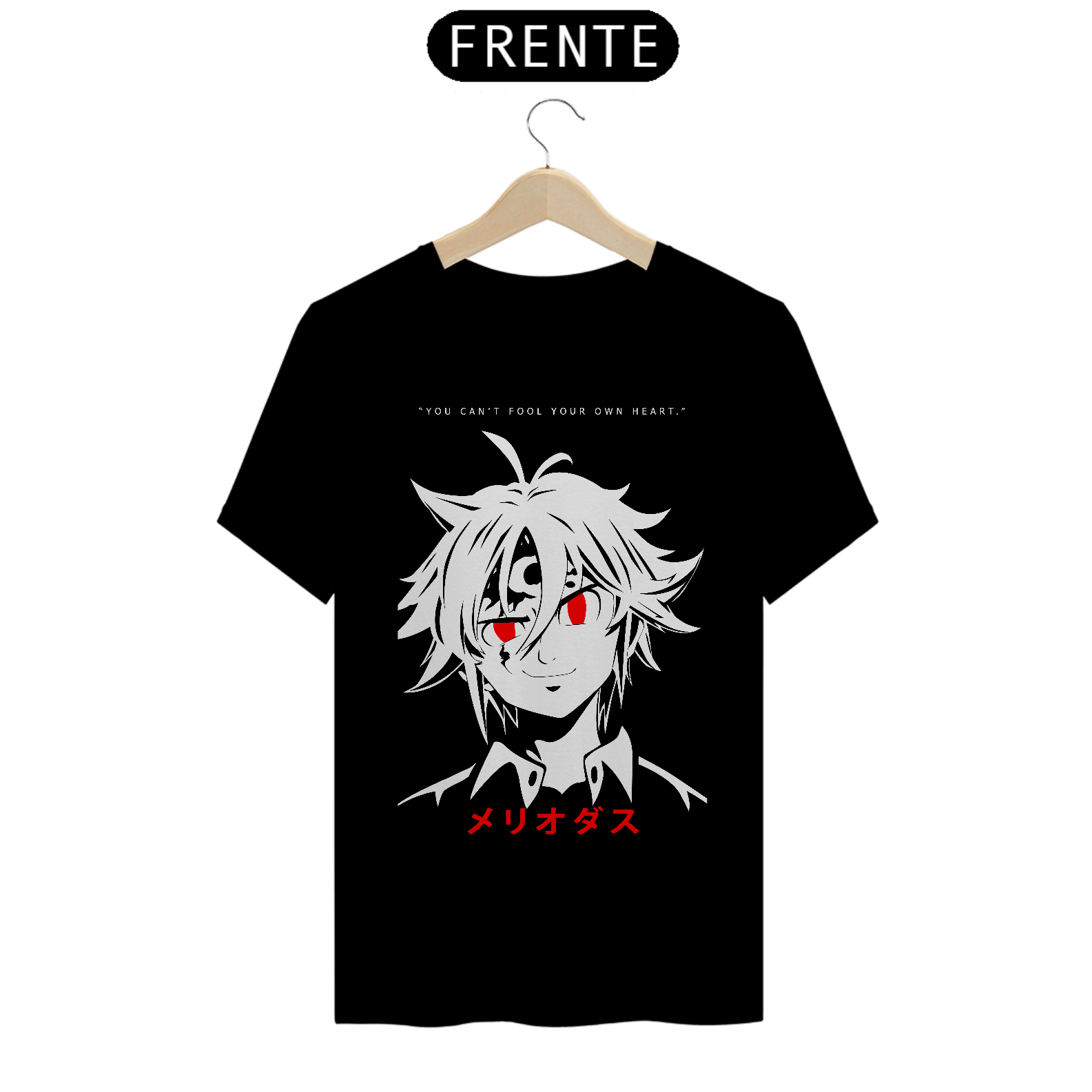 Camiseta Meliodas dos sete pecados capitais