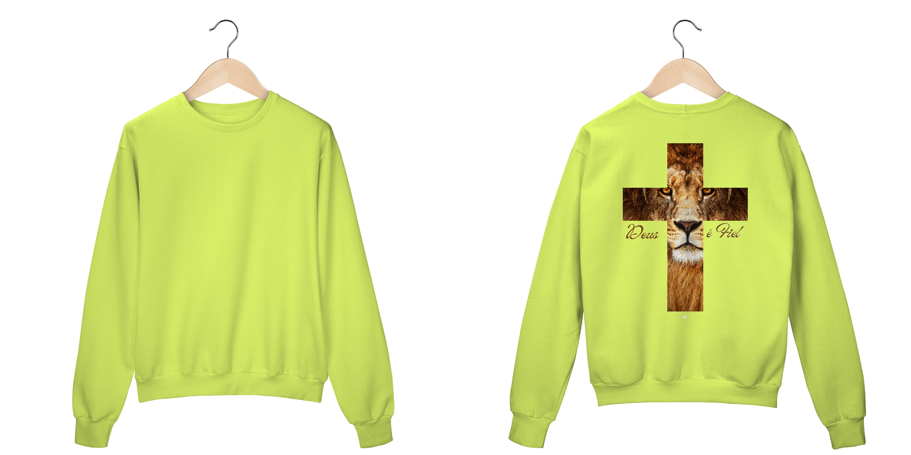 Moletom Deus é Fiel Stare