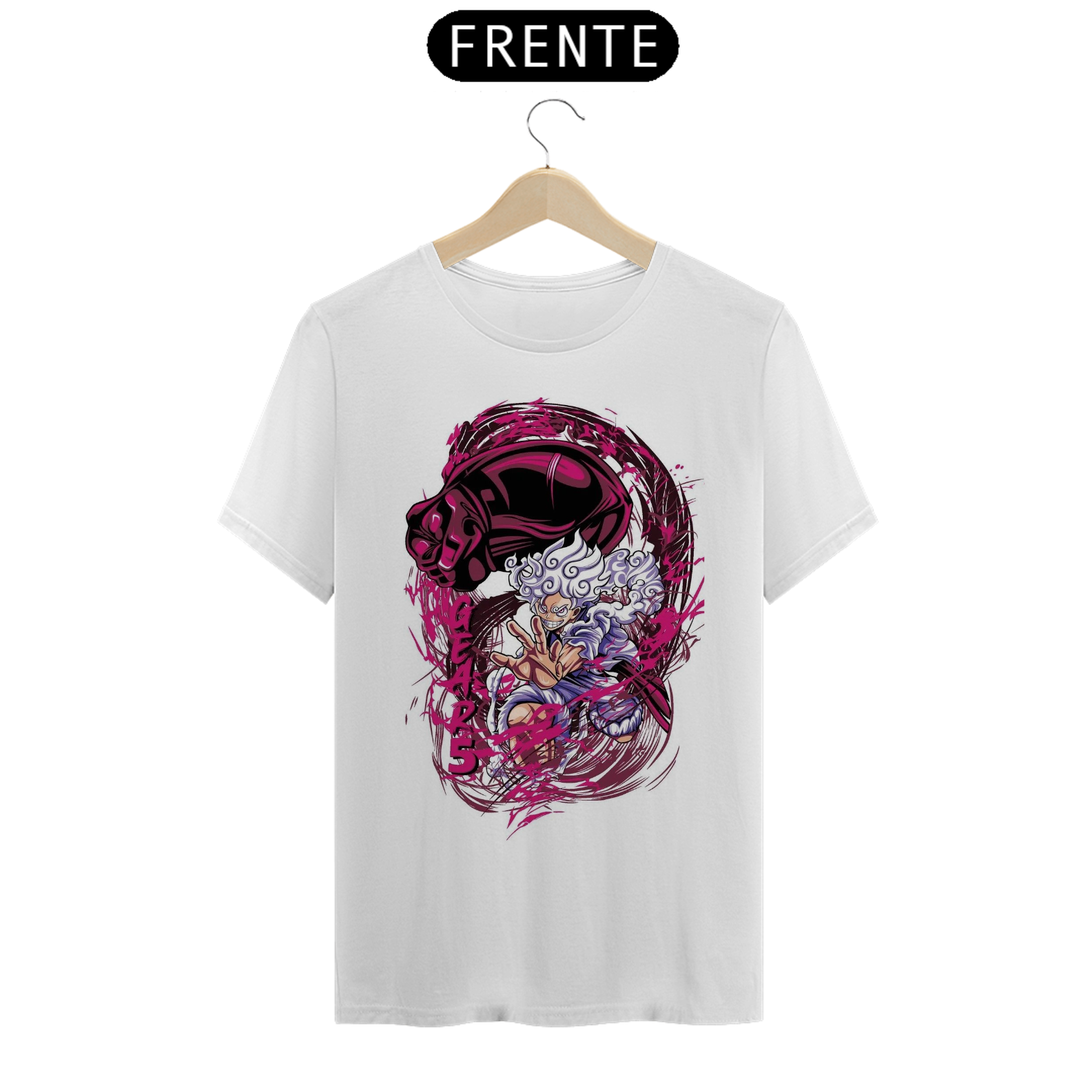 camiseta luffy gear 5