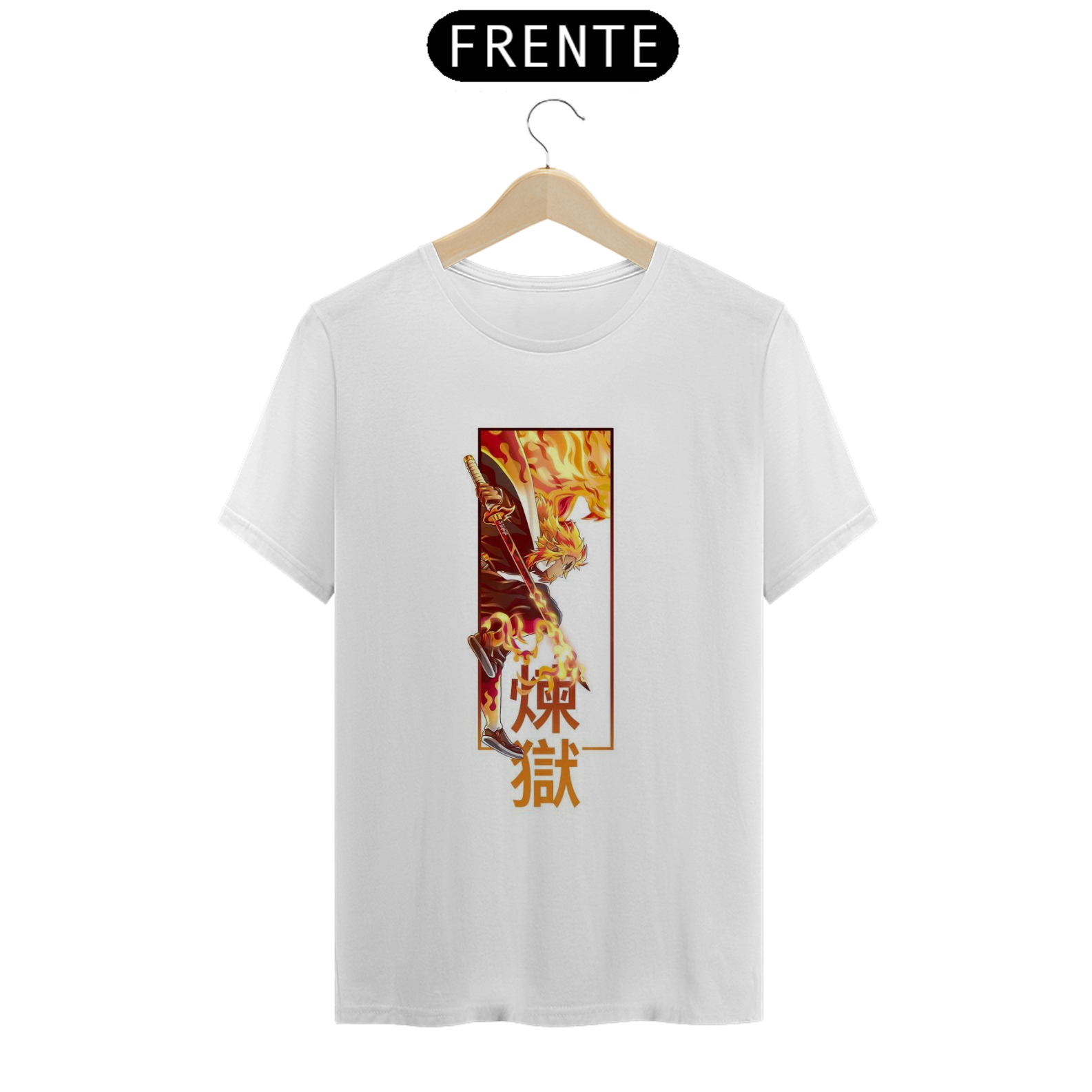 camiseta sengoku - kimetso no yaiba